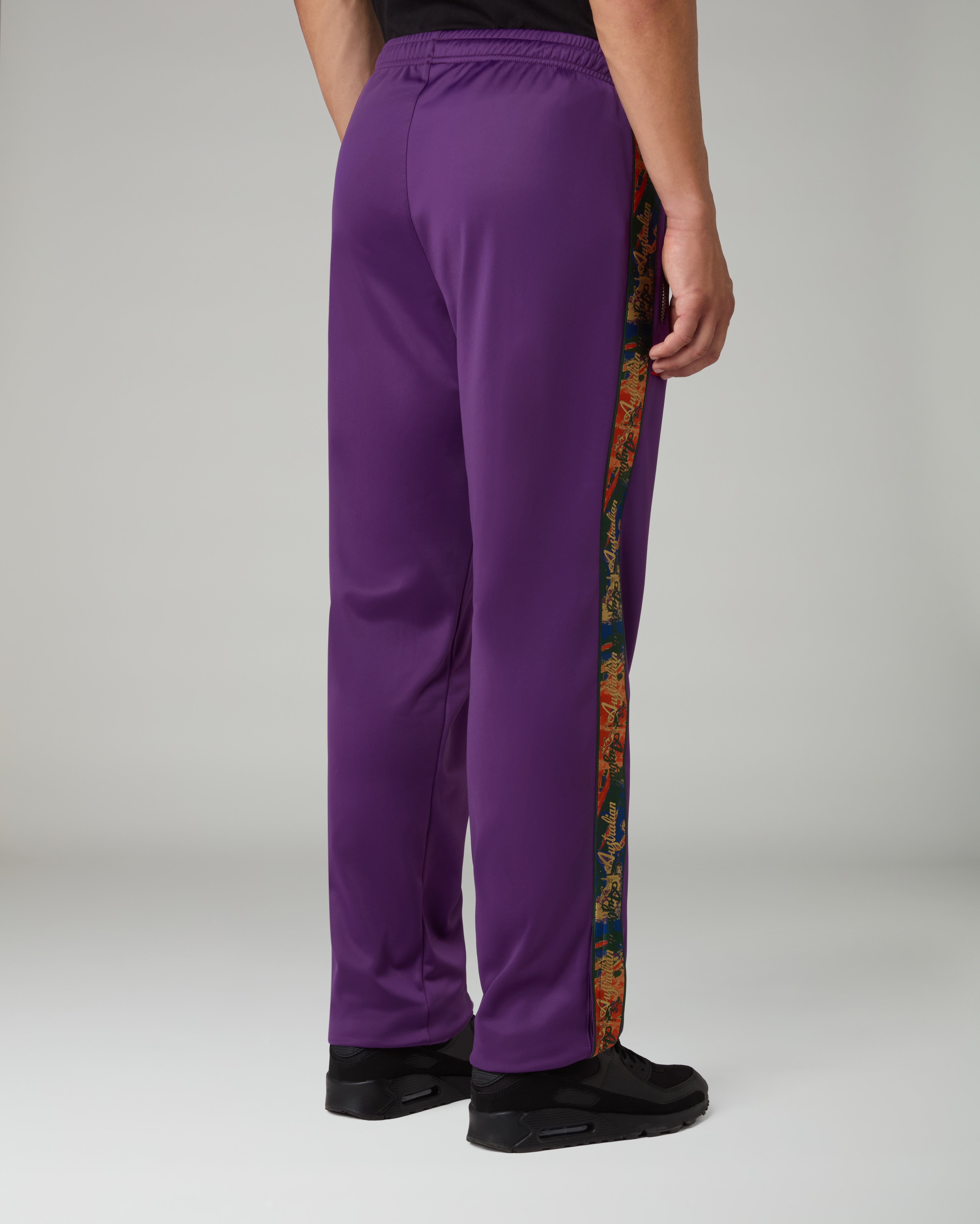 australian-nebula-tape-track-pant-pantaloni-in-acetato-con-zip-made-in-italy image 3