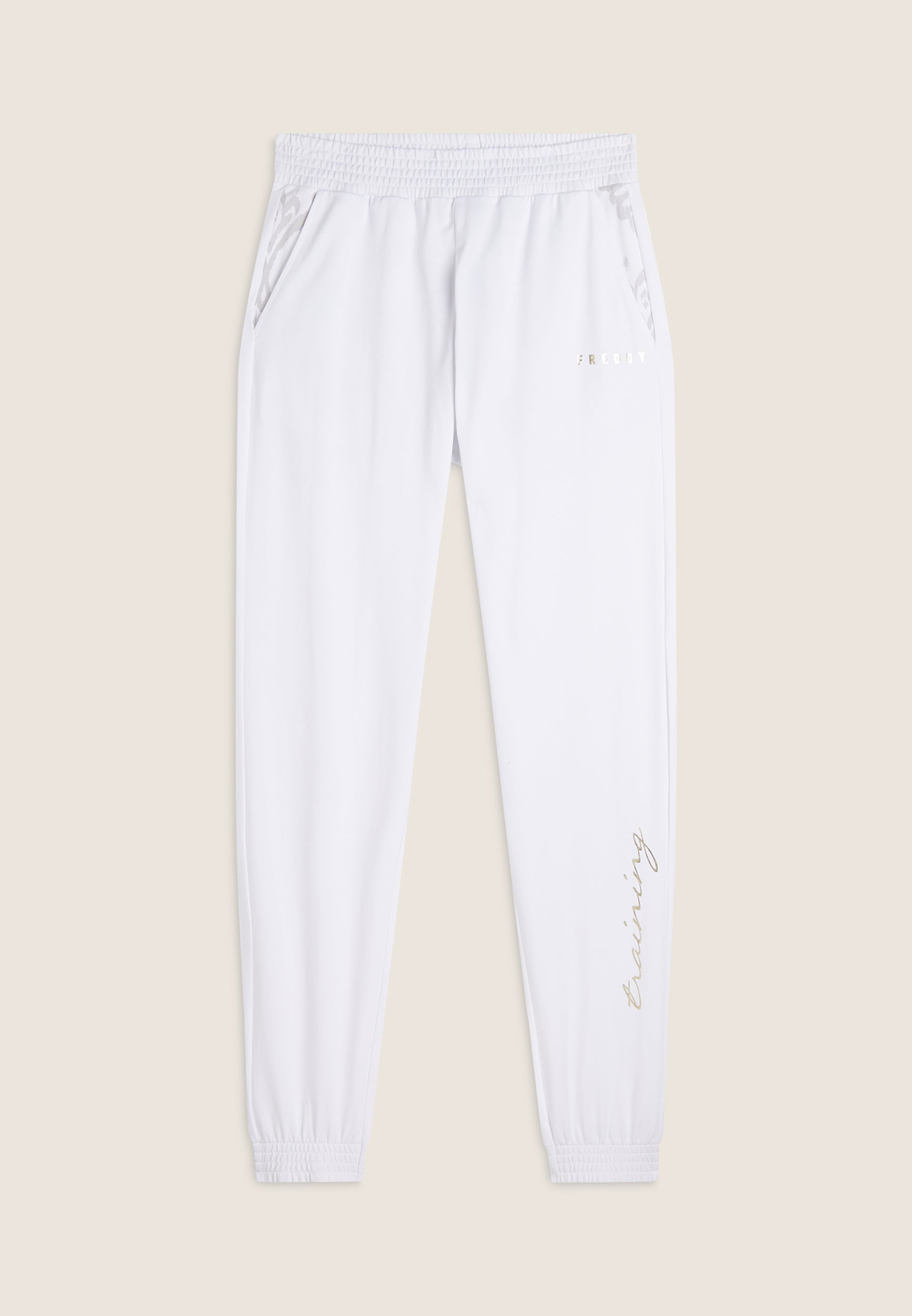freddy-pantaloni-sportivi-regular-fit-con-elastico-e-dettagli-oro image 5