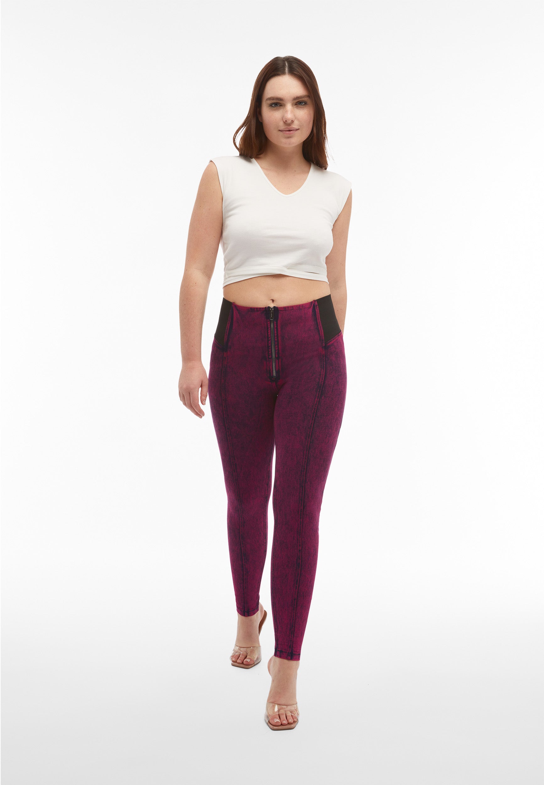 freddy-jeggings-push-up-wr-up-vita-alta-effetto-marble-superskinny image 2