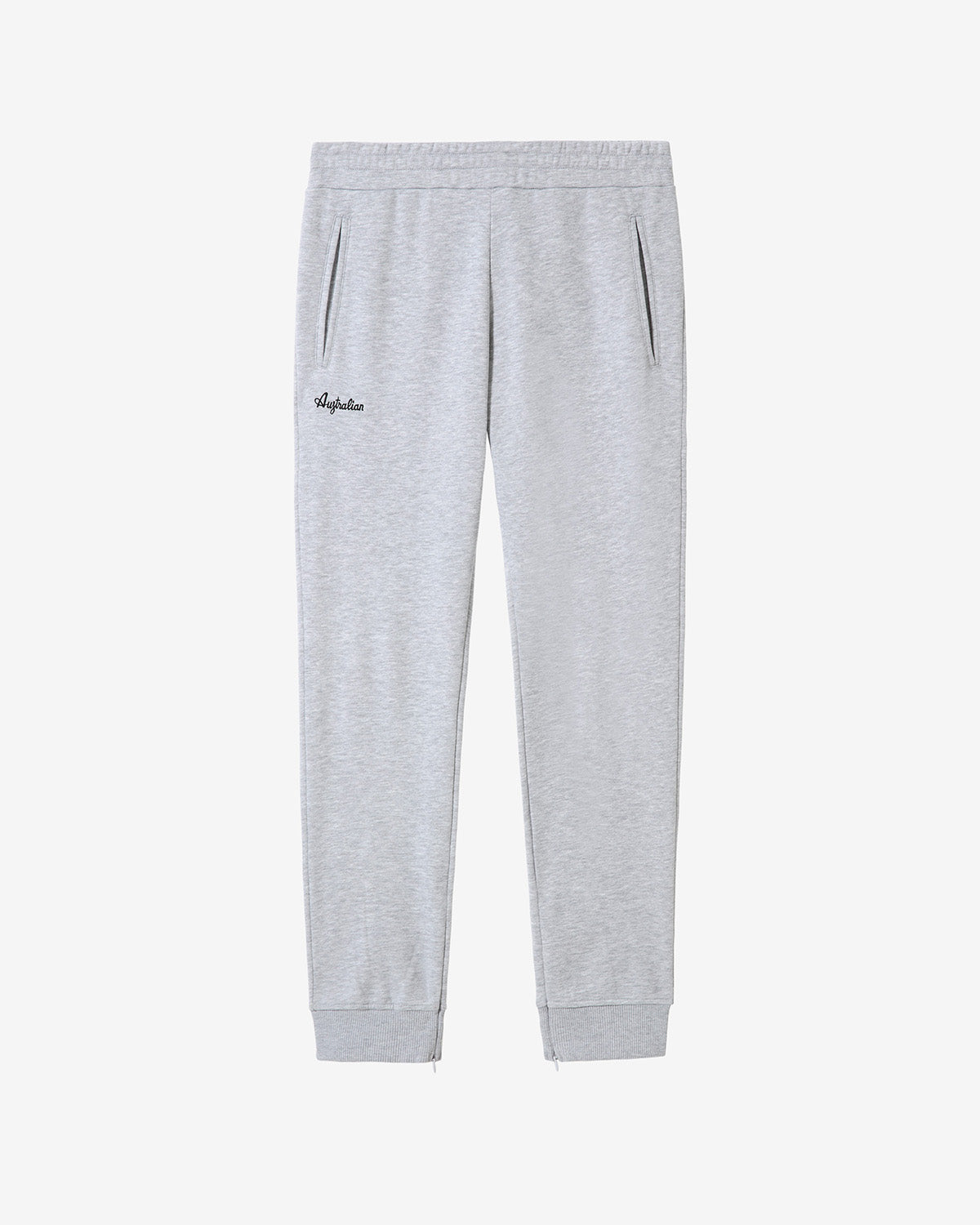 australian-rib-cuff-pant-pantalone-felpa-slim-grigio-melange image 7