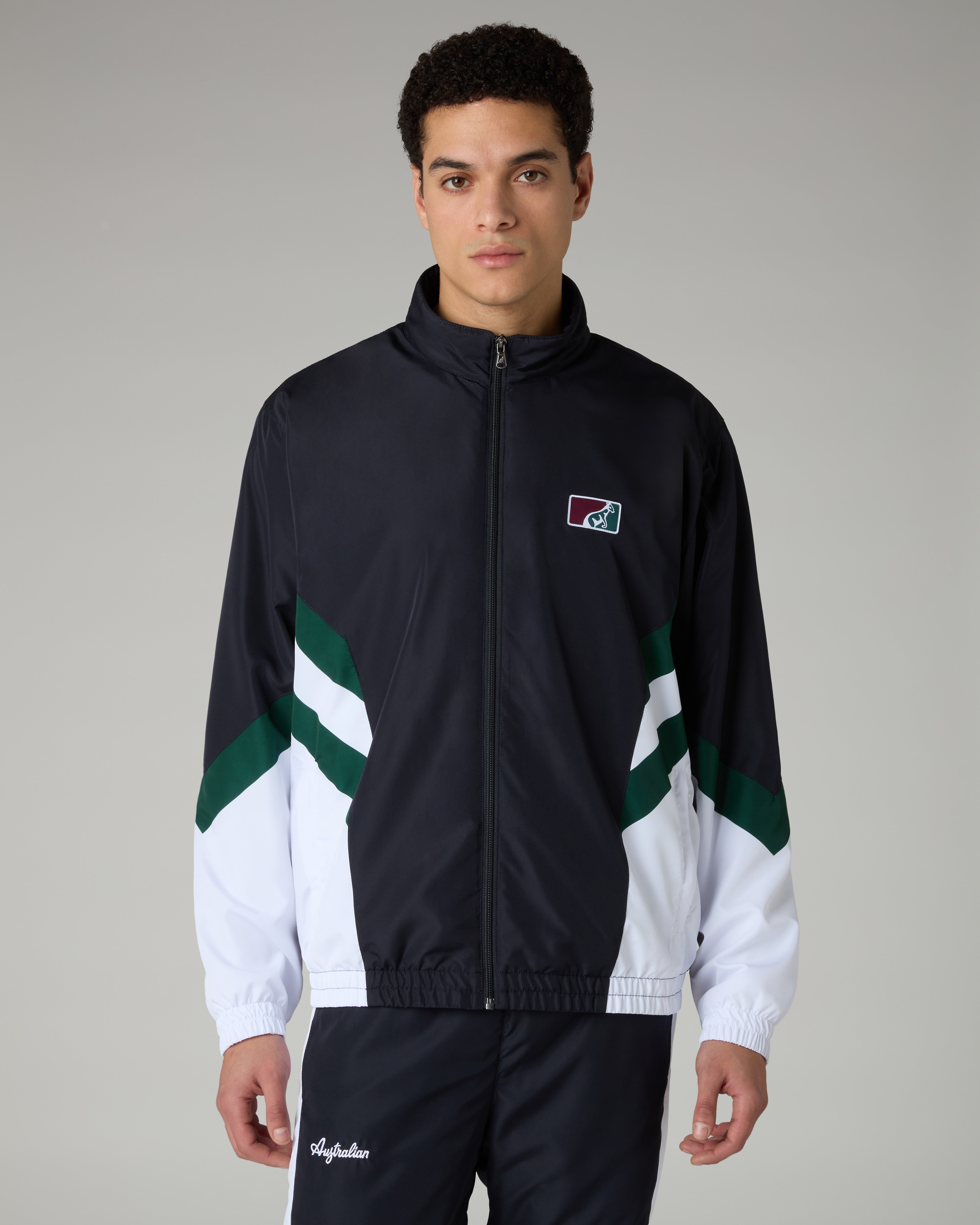 australian-classic-tracksuit-tuta-smash-foderata-blu-navy image 3