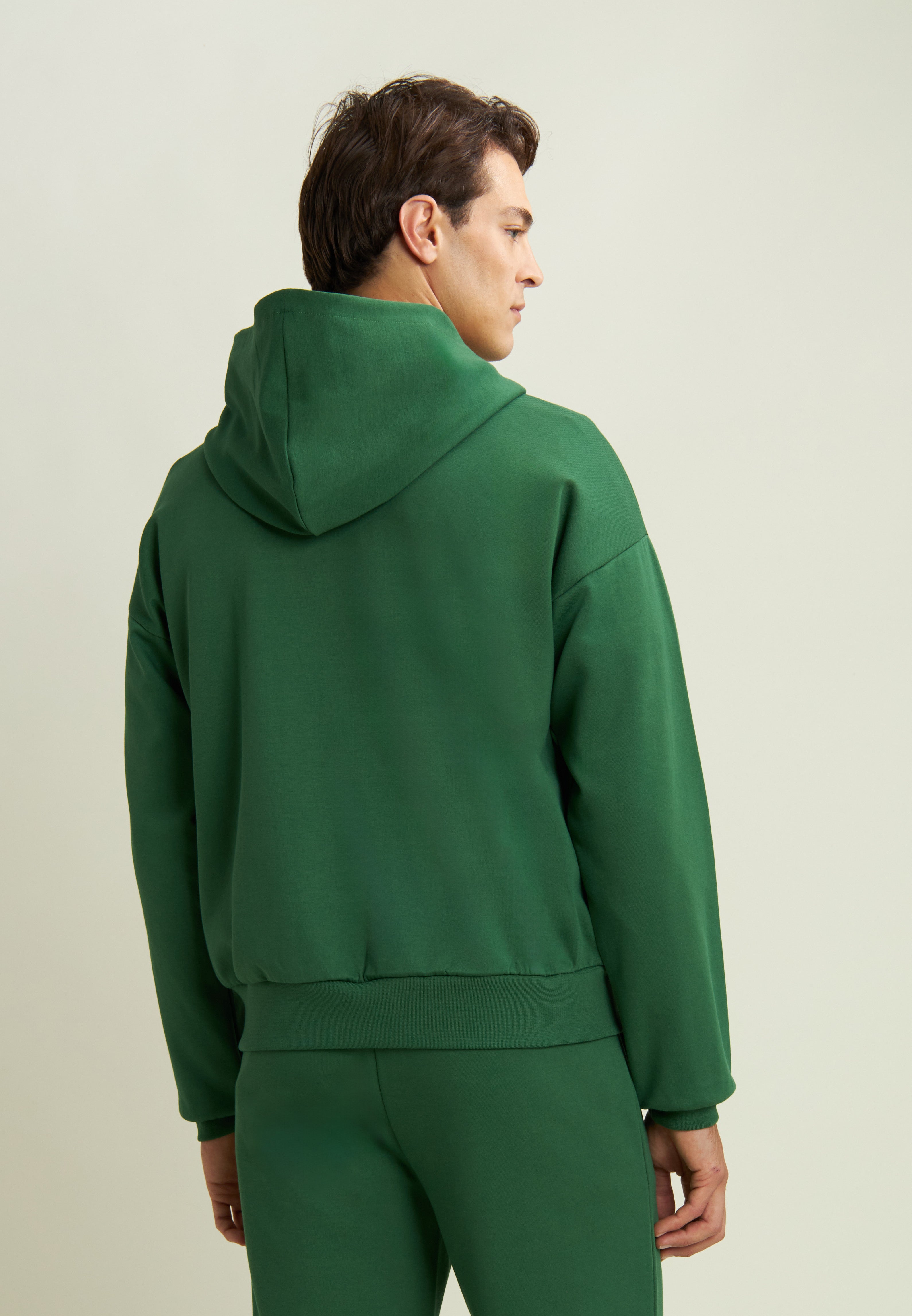 freddy-felpa-uomo-full-zip-con-cappuccio-jersey-e-tasca-zip image 3