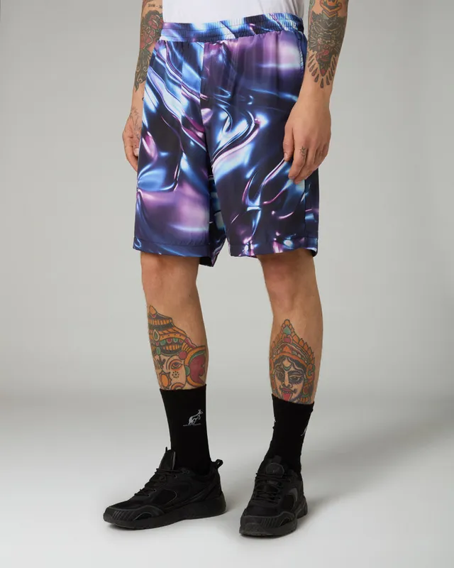 australian-metaliq-printed-short-short-sportivi-con-stampa-all-over image 1