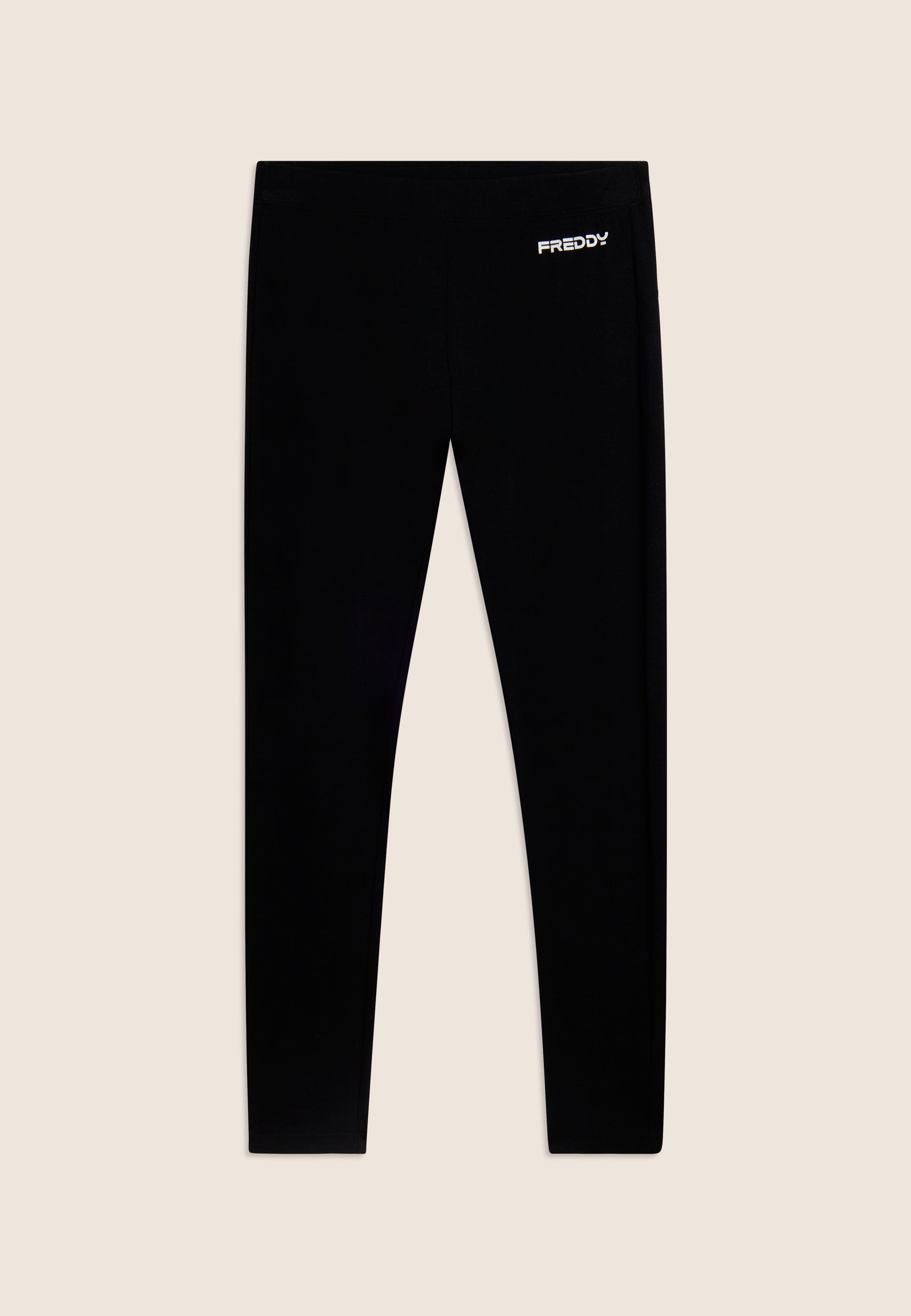 freddy-leggings-7-8-vita-regular-logo-glitter-leggings-donna-cotone image 5