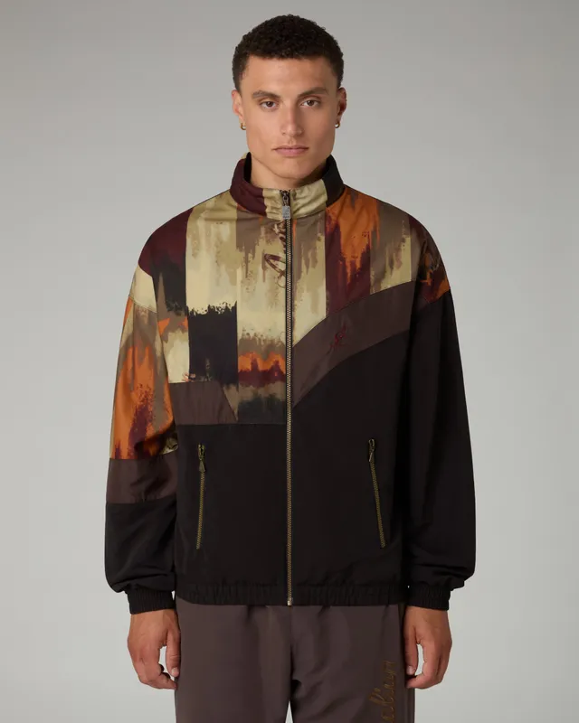 australian-bujad-panel-track-jacket-giacca-tuta-nero-old-style-1991 image 1