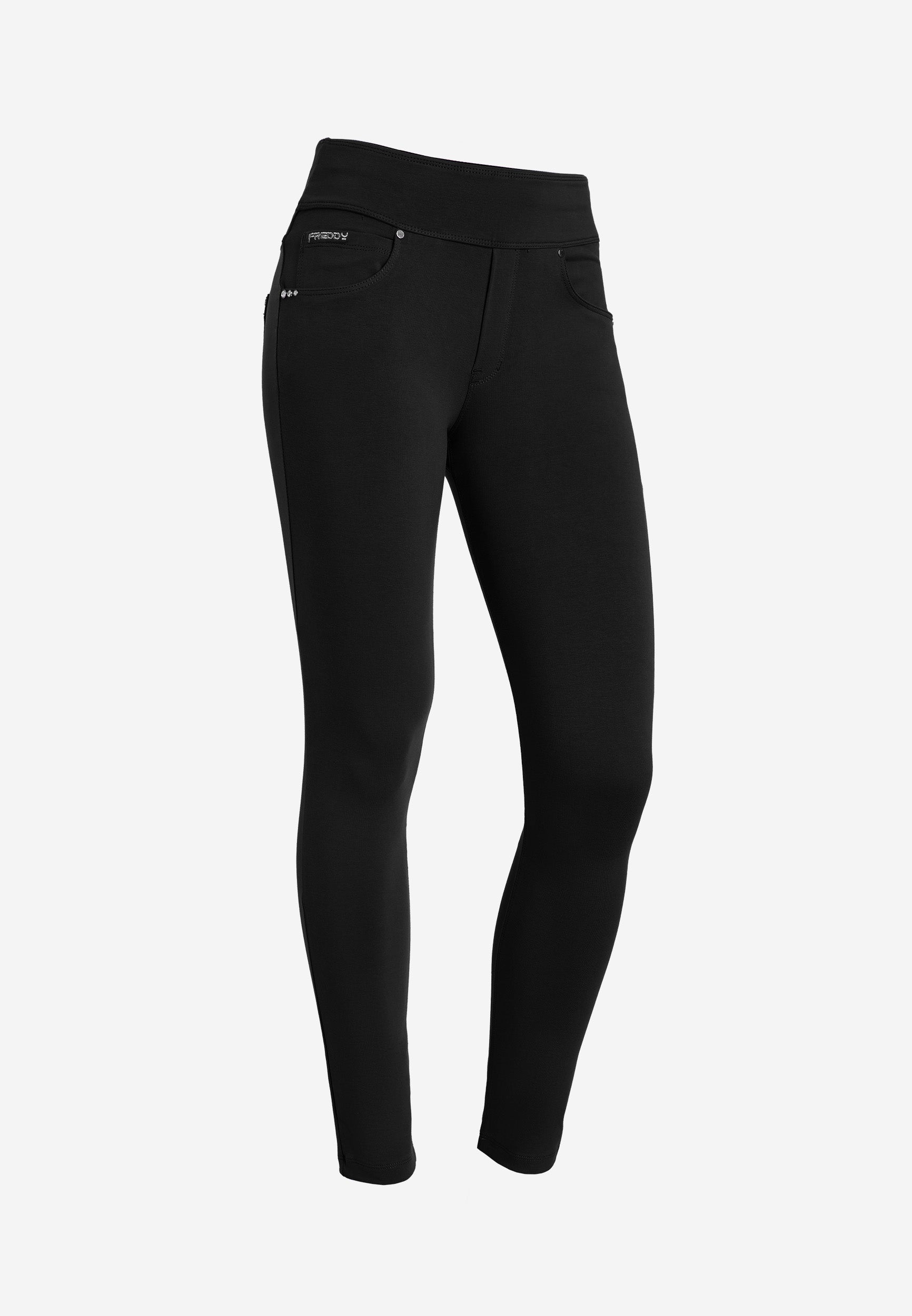 freddy-pantaloni-n-o-w-skinny-vita-media-risvoltabile-jersey-cotone-organico image 6