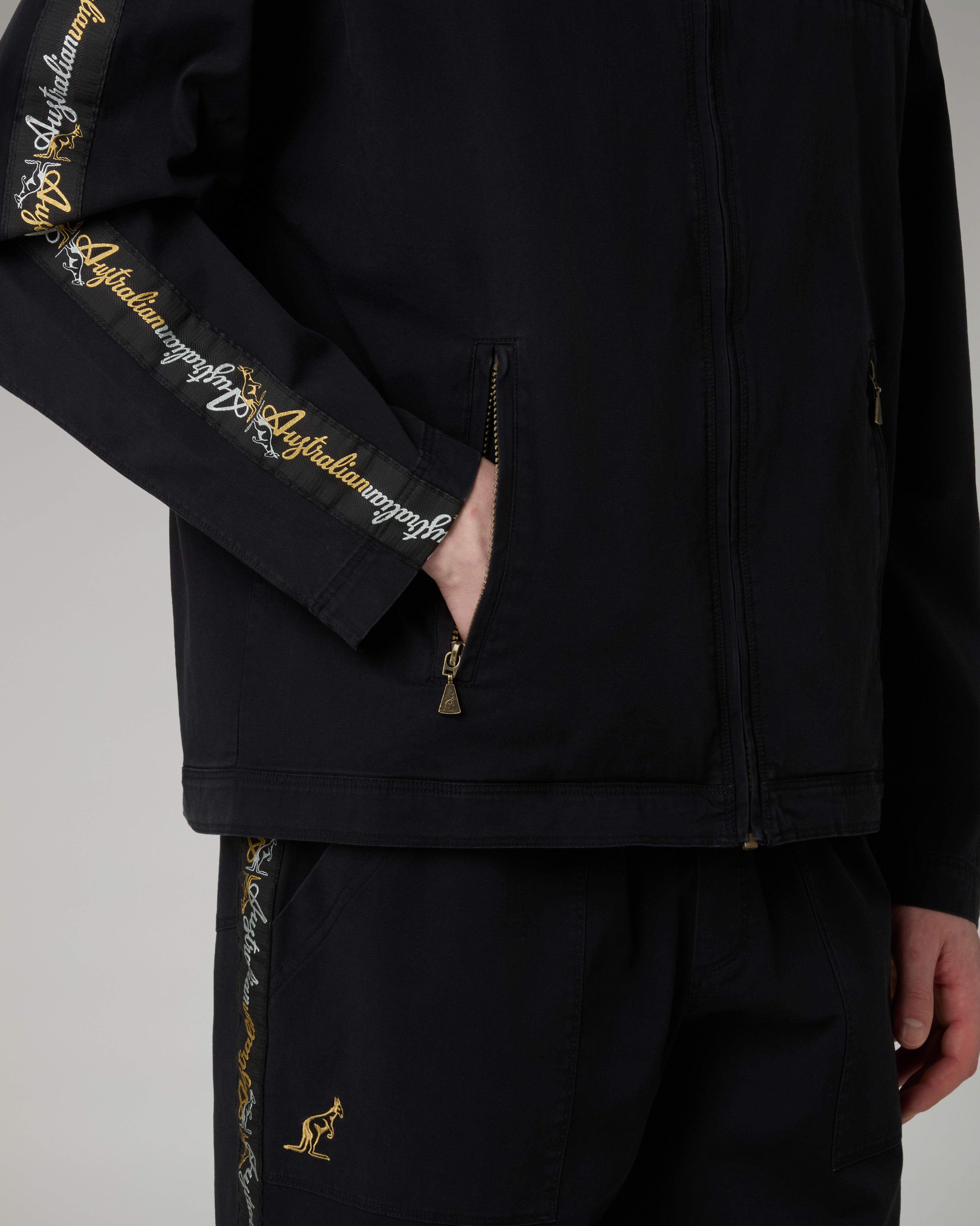 australian-tape-track-jacket-giacca-cotton-twill-con-banda-lux-made-in-italy image 5