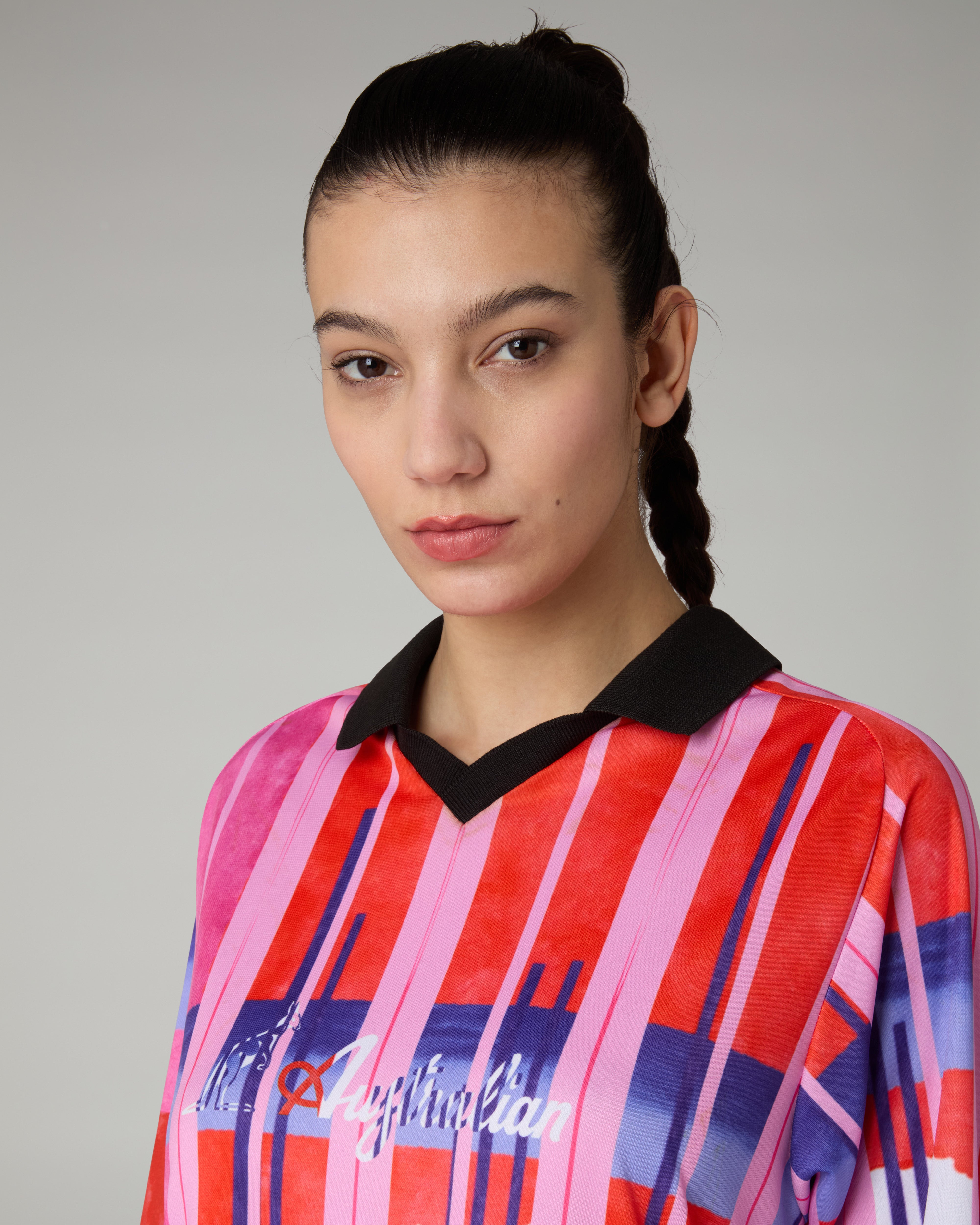australian-goran-soccer-dress-abito-calcio-ace-rosso-bright-red image 4