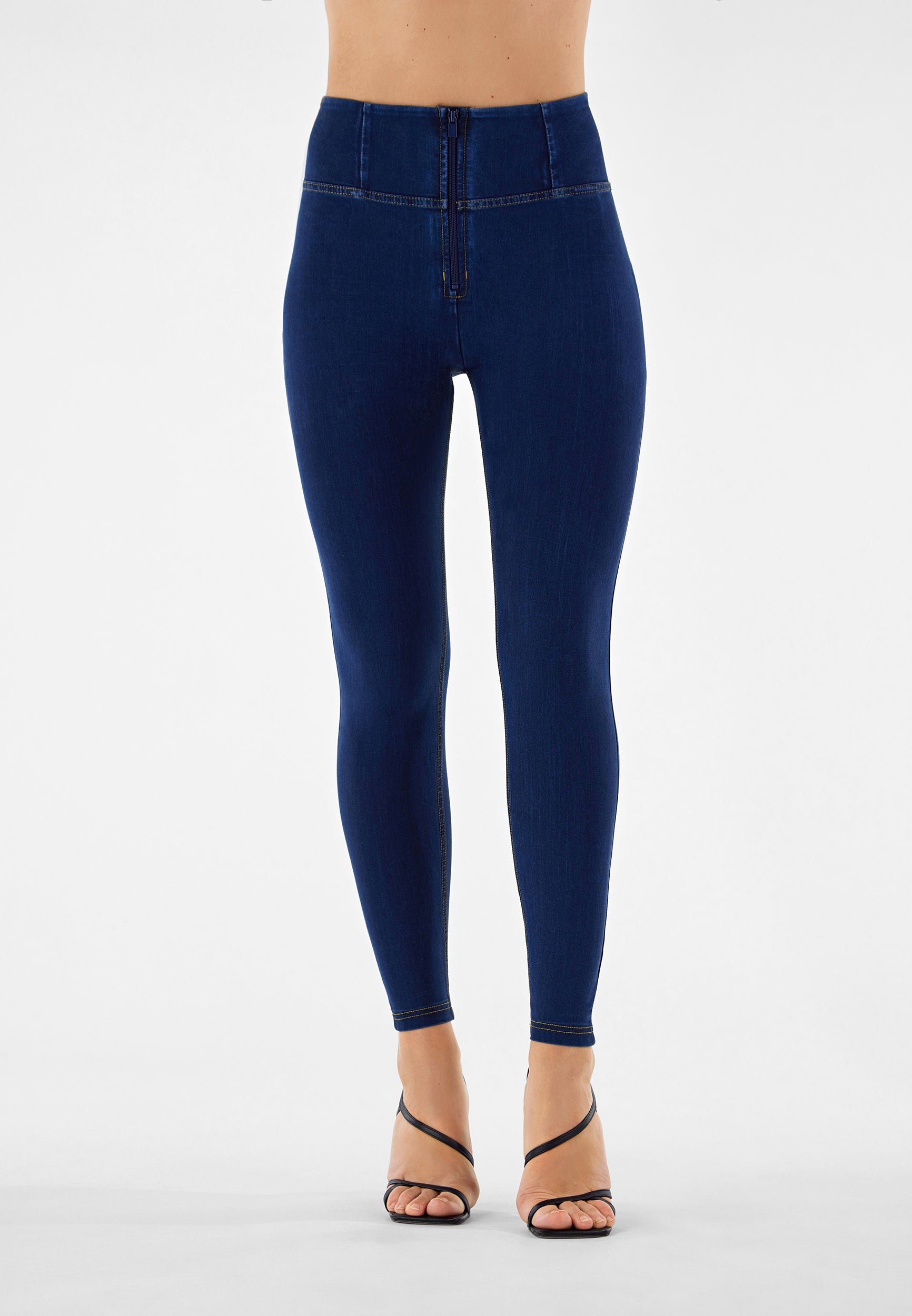 freddy-pantaloni-push-up-wr-up-effetto-denim-superskinny-vita-alta image 8