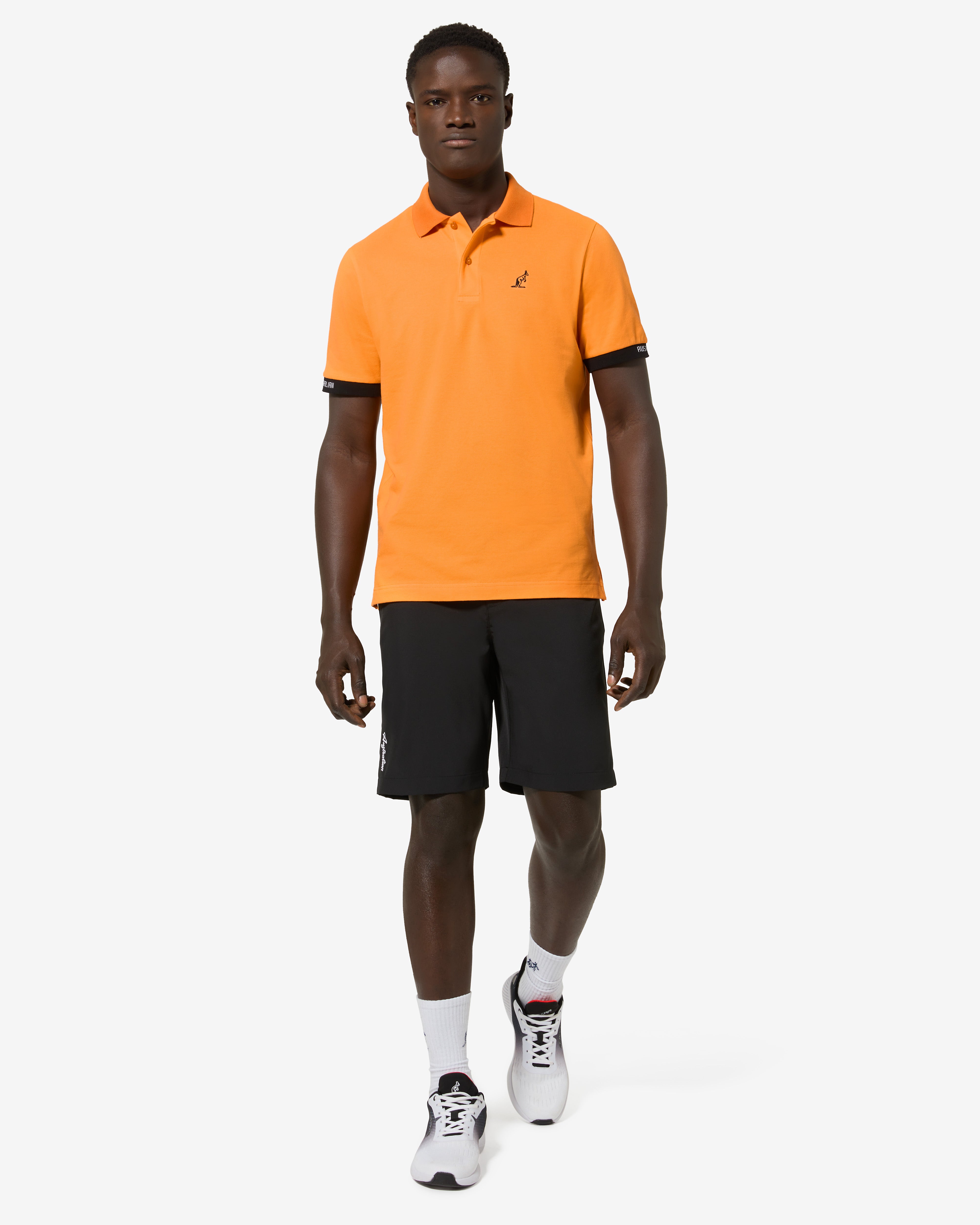 australian-collage-polo-piquet-elasticizzato-regular-fit image 2