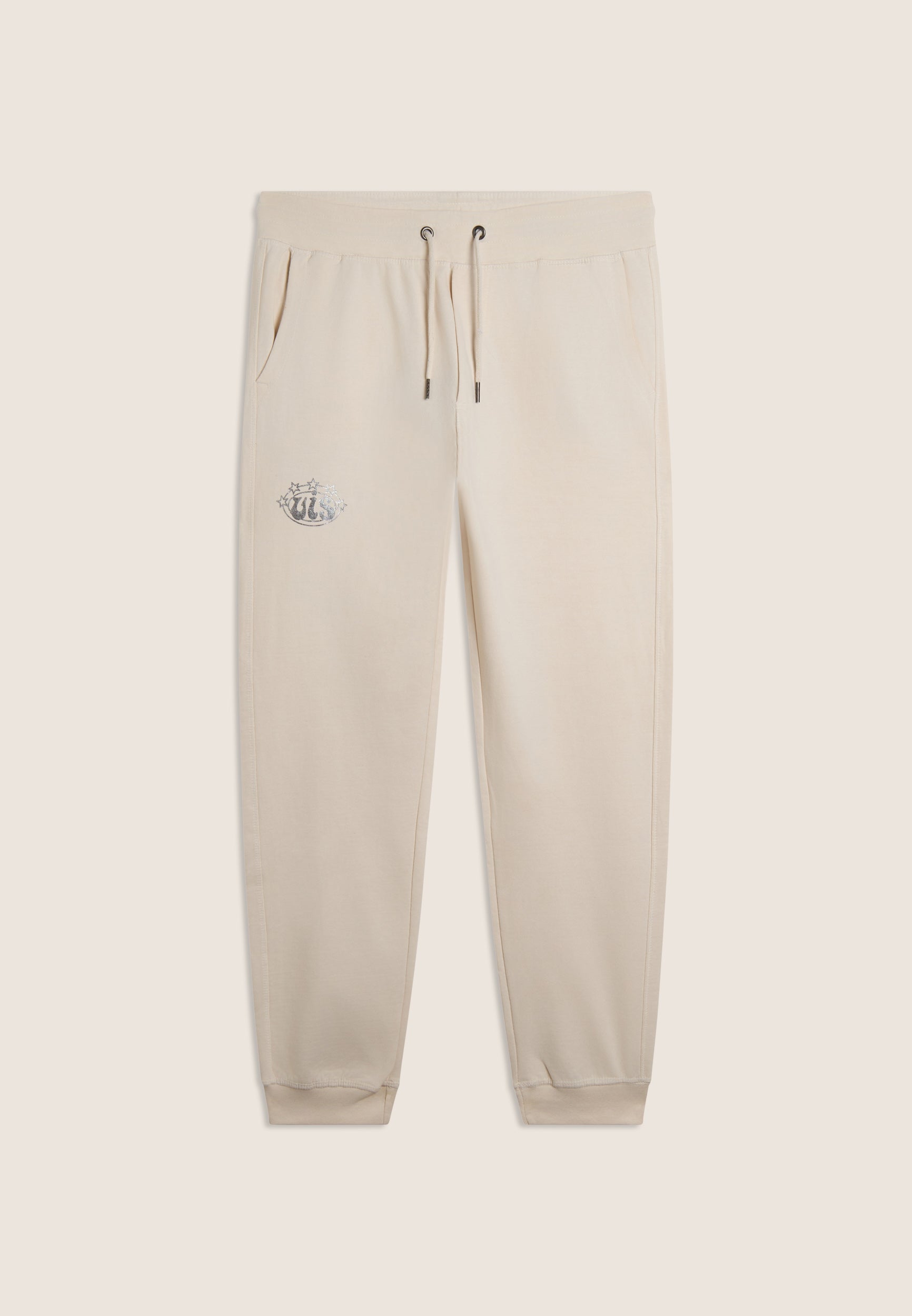 freddy-pantaloni-sportivi-uomo-regular-vis-logo-argento-lunghi-con-polsino image 4