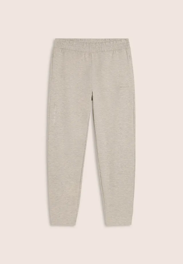 freddy-pantaloni-sportivi-uomo-slim-melange-zip-stampa-trasparente image 1