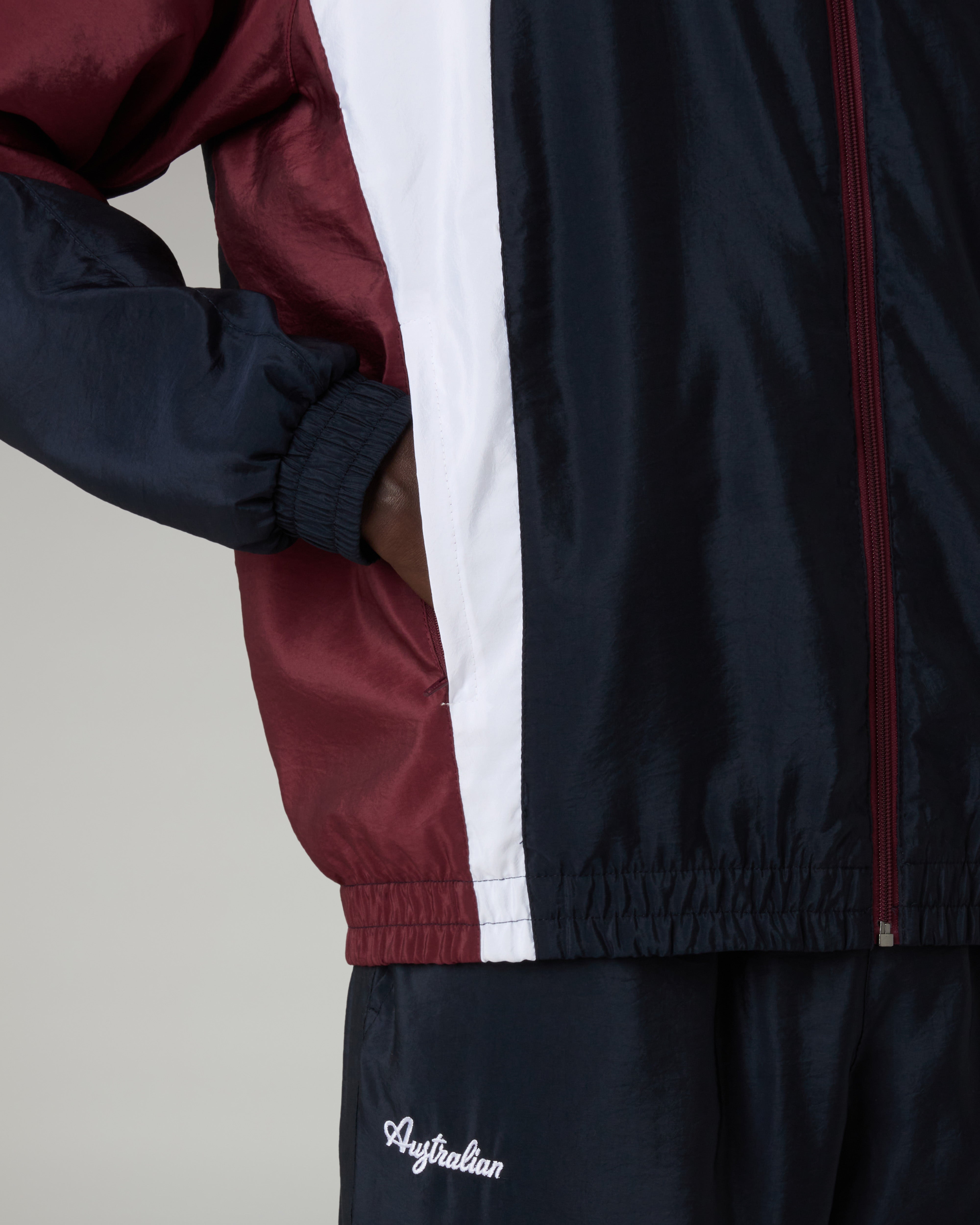 australian-posh-antibes-tracksuit-tuta-completa-blu-con-inserti image 5