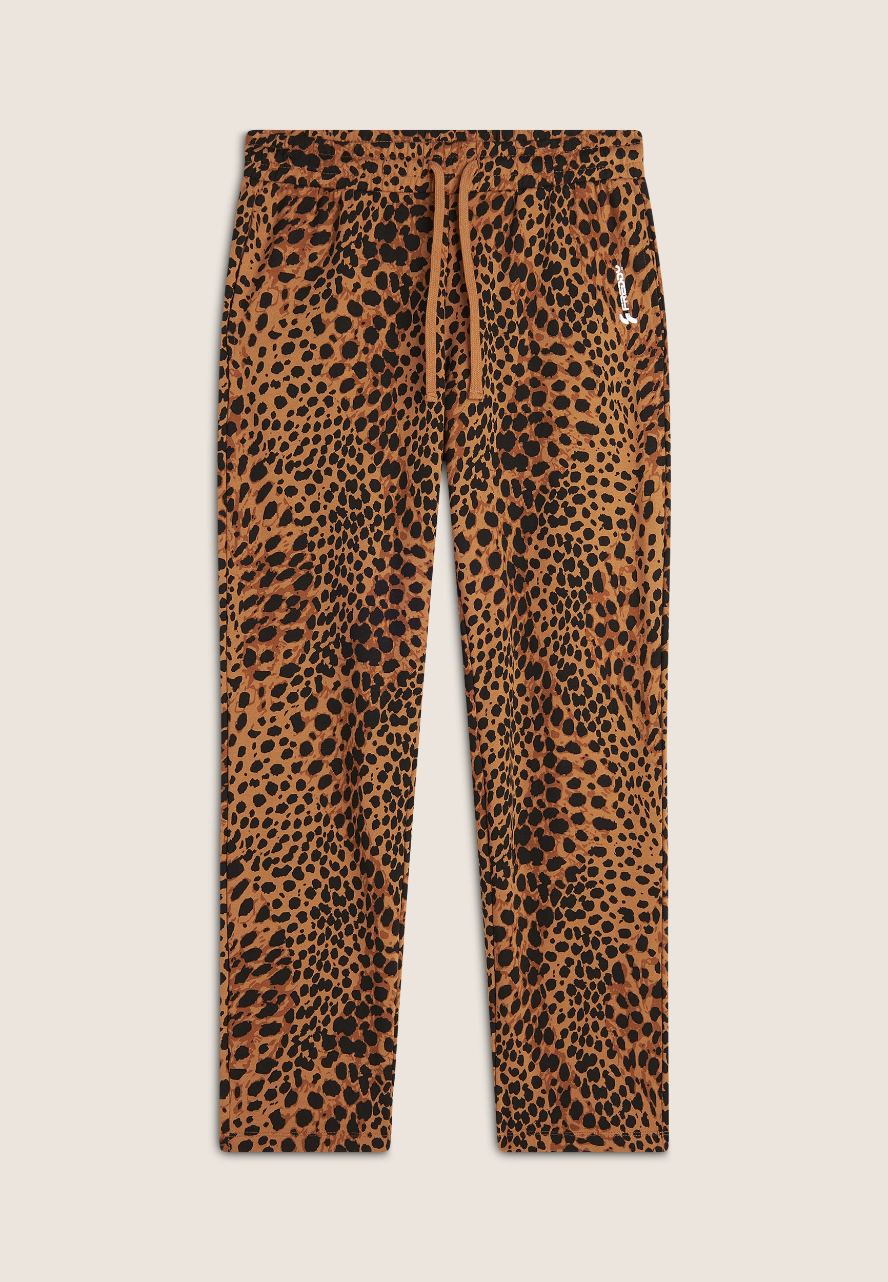 freddy-jogger-regular-fit-donna-in-french-terry-animalier-con-coulisse image 5