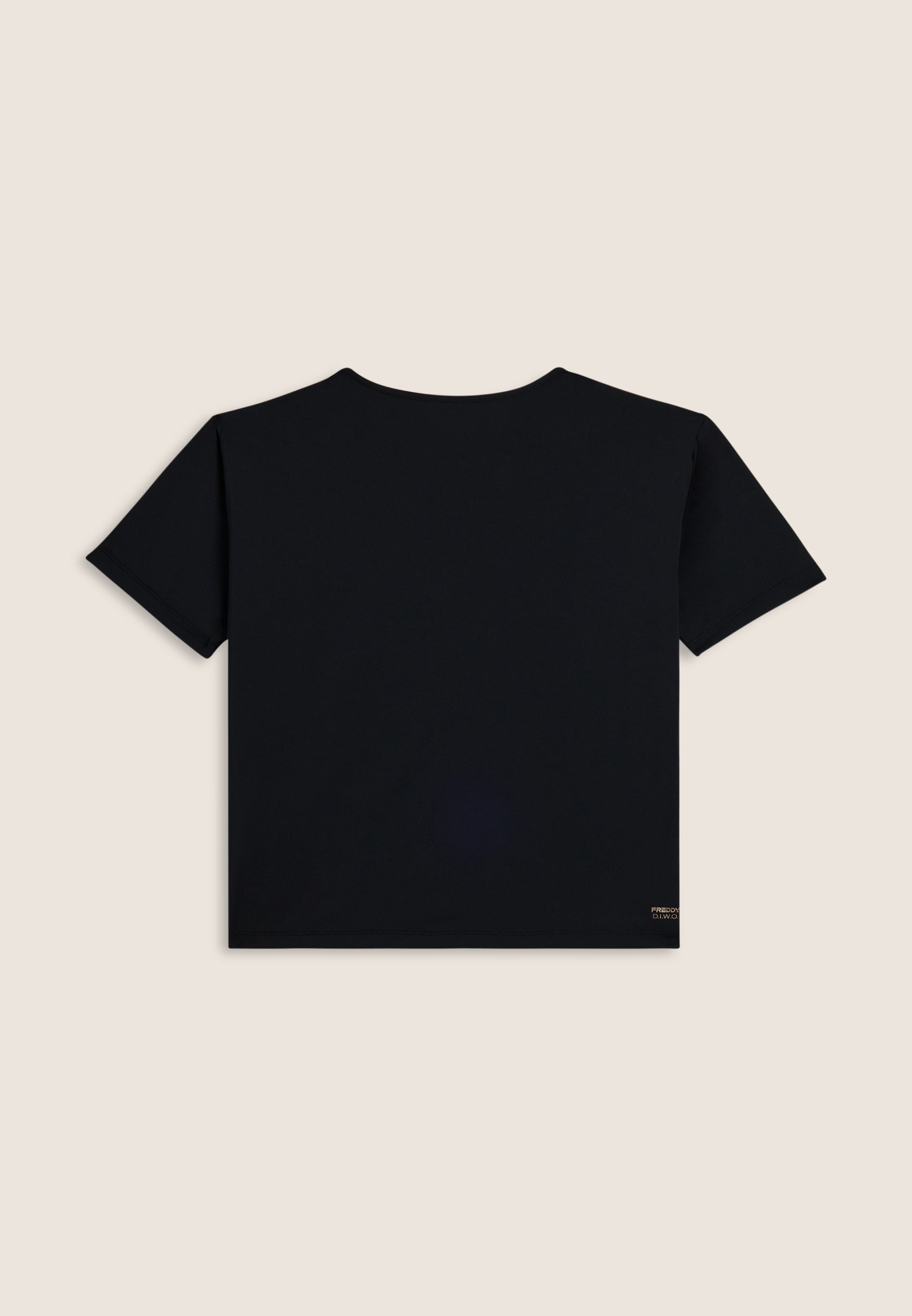freddy-t-shirt-donna-cropped-comfort-con-stampa-mood-up-in-jersey-nylon image 6