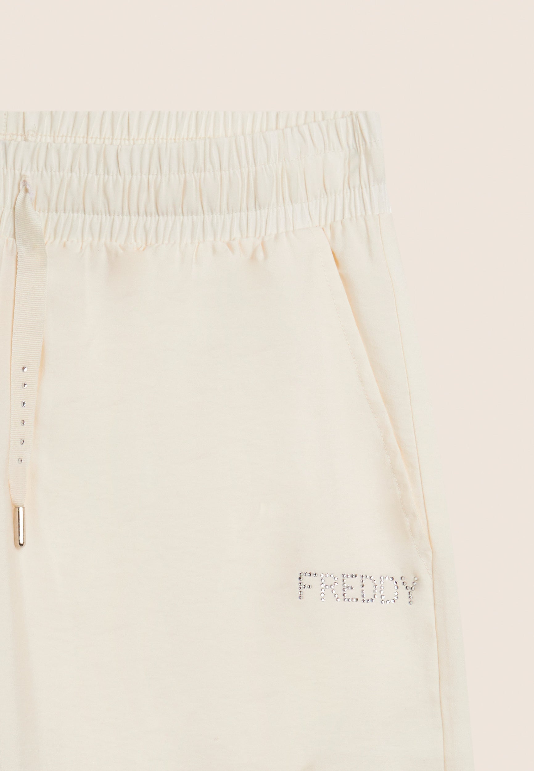 freddy-pantaloni-sportivi-cropped-wide-leg-con-strass image 7