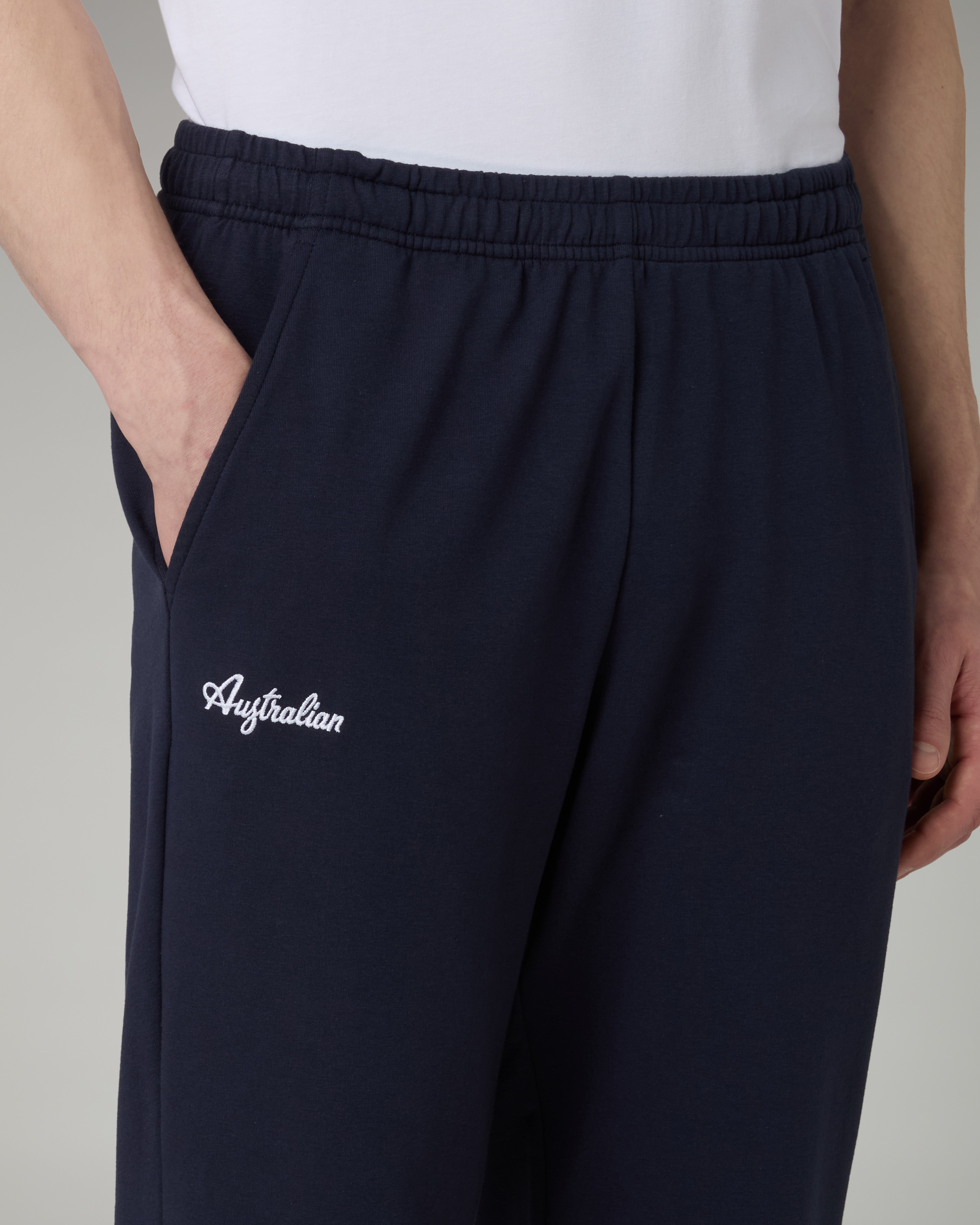 australian-essential-line-tracksuit-tuta-felpa-blu-eclipse image 7