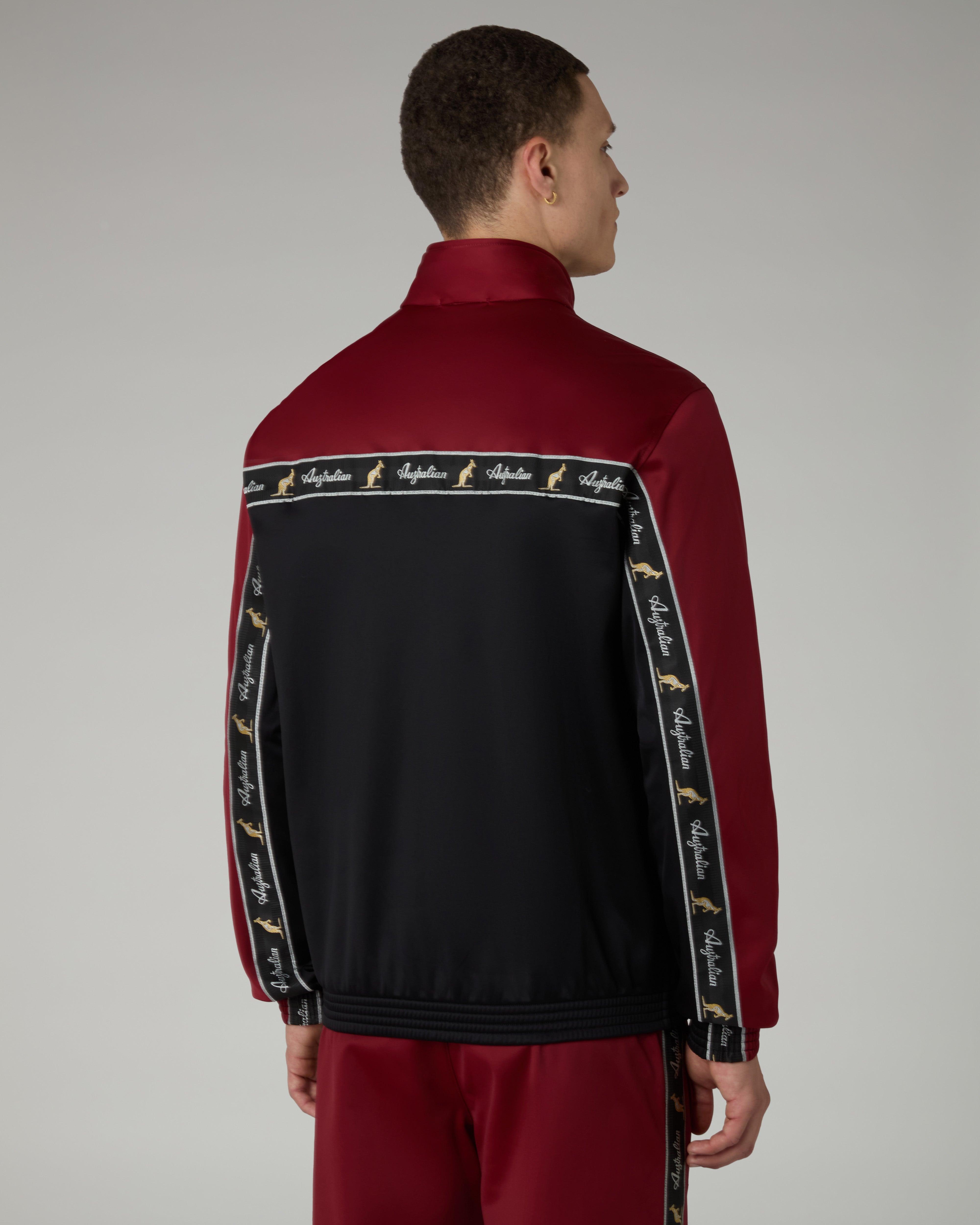 australian-duo-giacca-in-acetato-full-zip-nero image 3