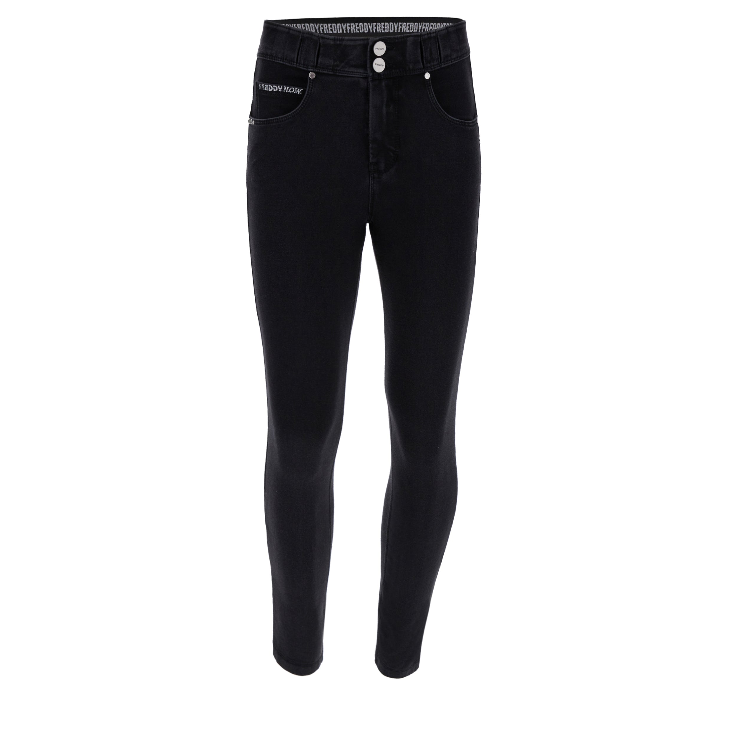 freddy-pantaloni-n-o-w-superskinny-vita-media-in-jersey-eco-effetto-denim image 2