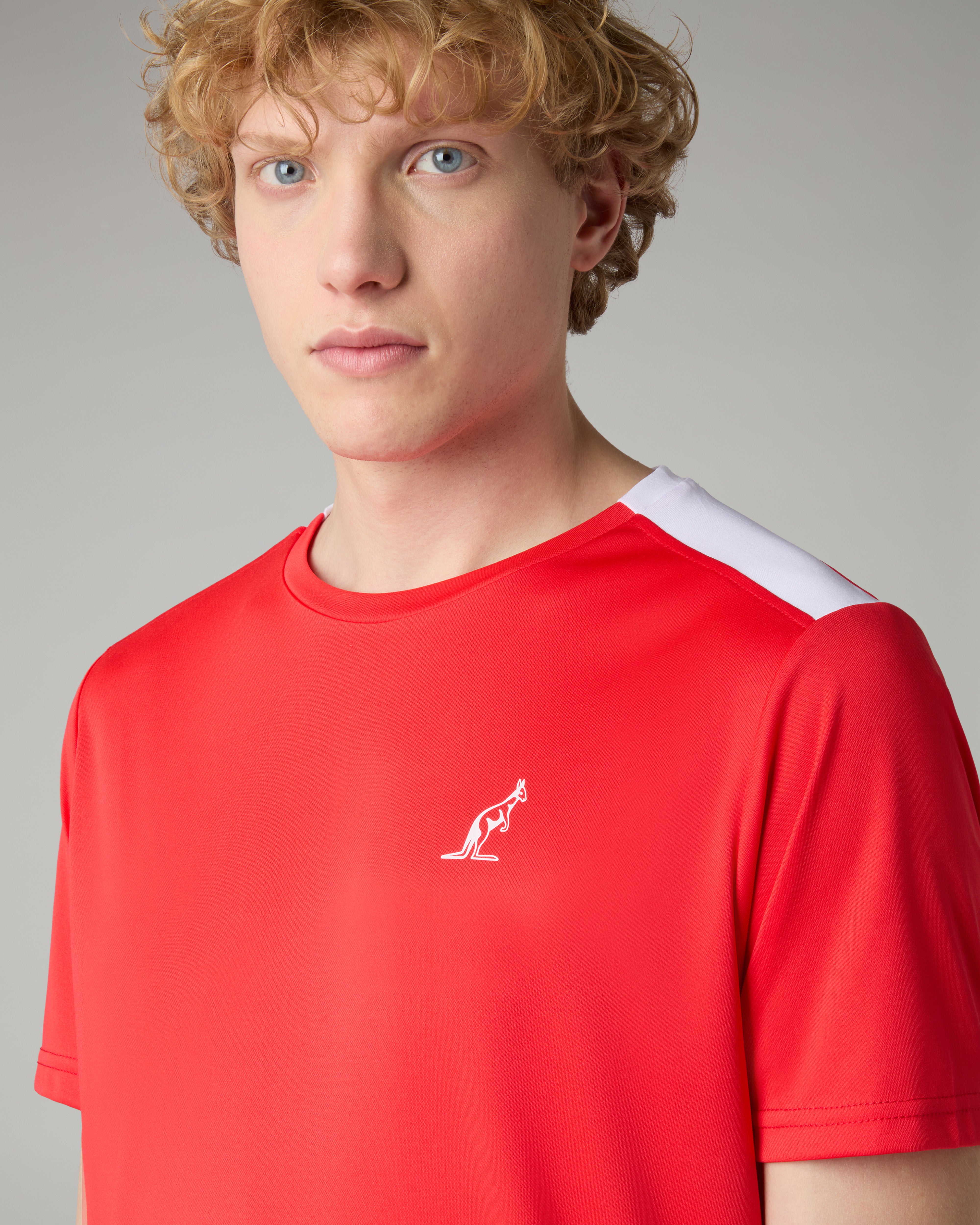 australian-energy-t-shirt-ace-tennis-t-shirt-rosso-vivo image 4
