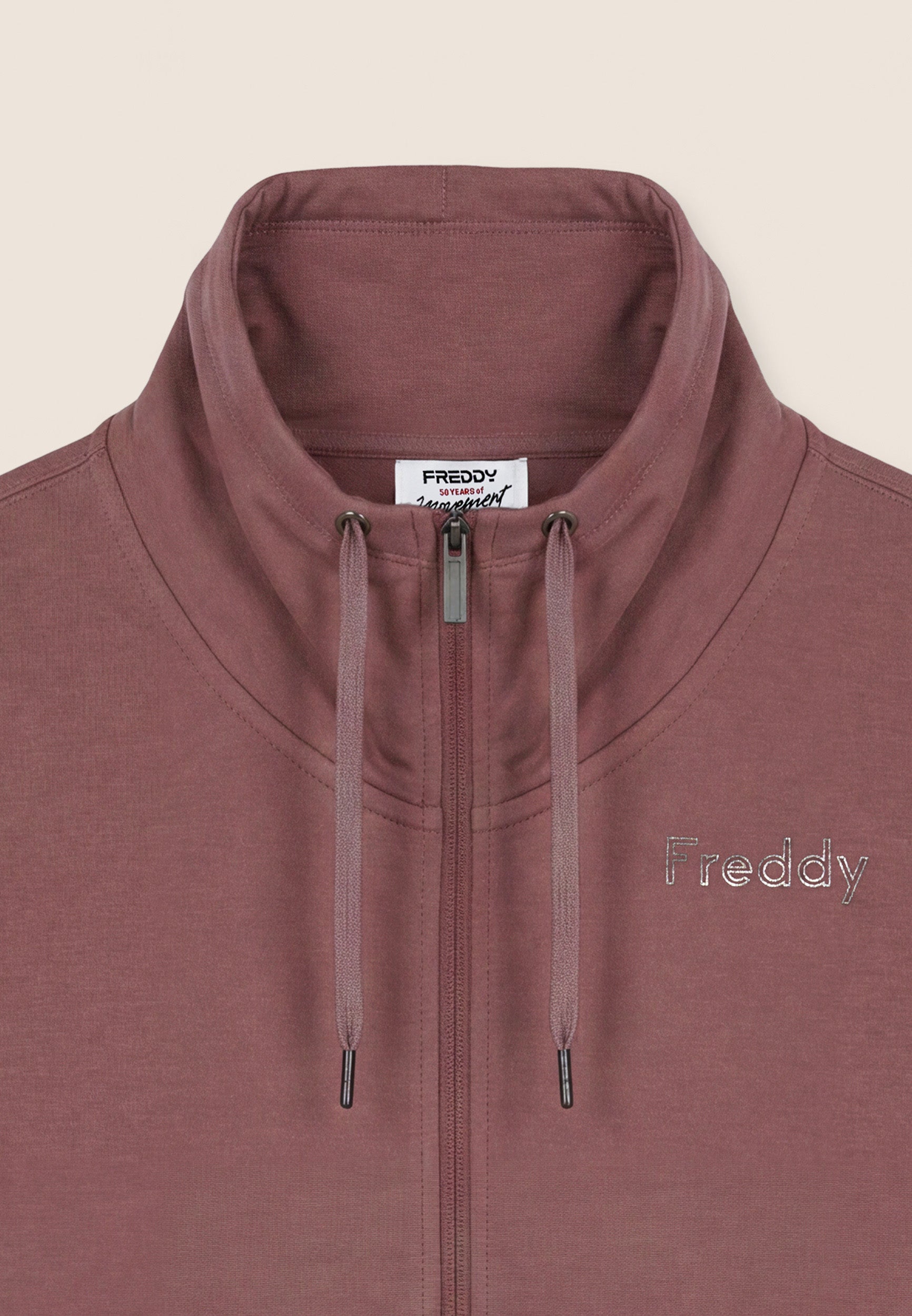 freddy-tuta-sportiva-donna-colour-block-con-zip-e-collo-alto image 3