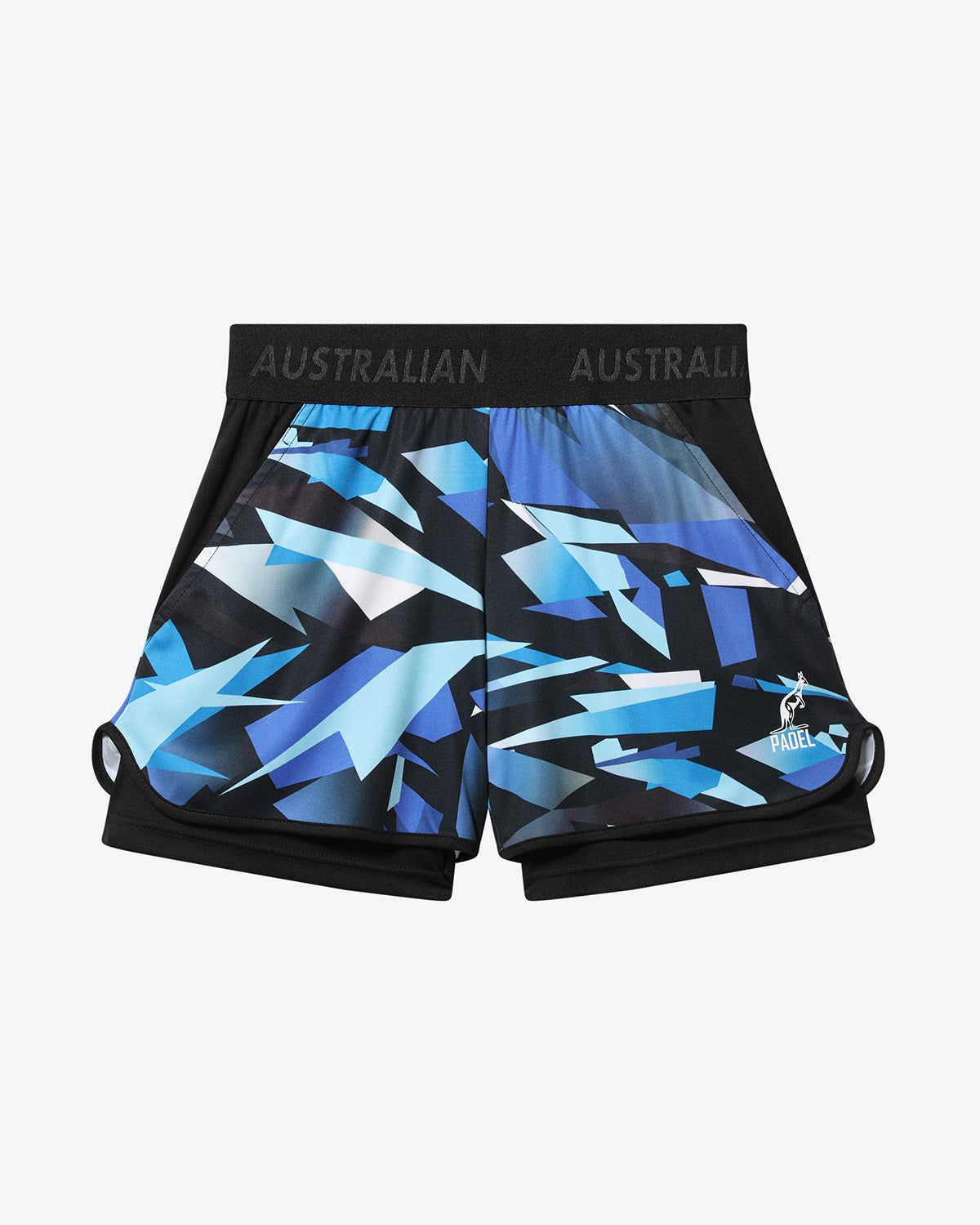 australian-diamonds-short-padel-nero-short-con-sottopantaloncino-ace image 5