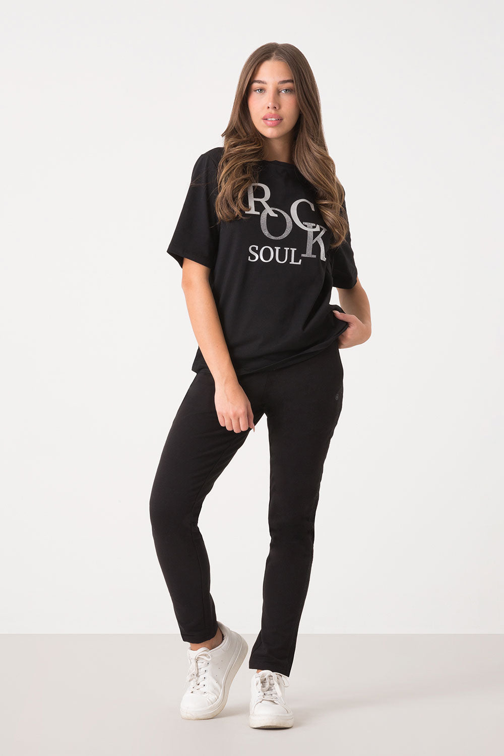 dimensione-danza-t-shirt-stampata-over-cotone-jersey-stretch-donna image 8