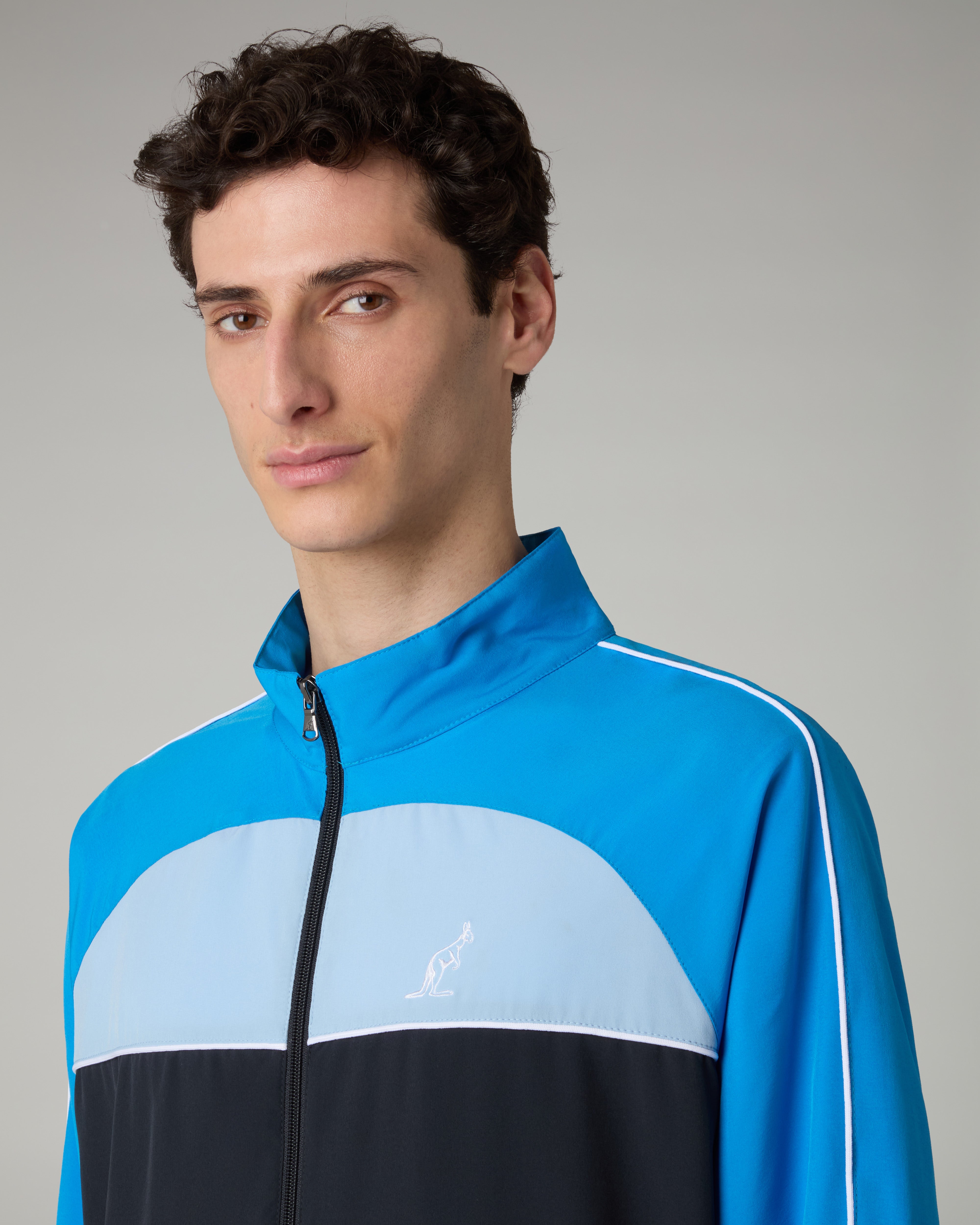australian-legend-slam-tracksuit-tuta-blu-navy-sfoderata-con-zip image 4
