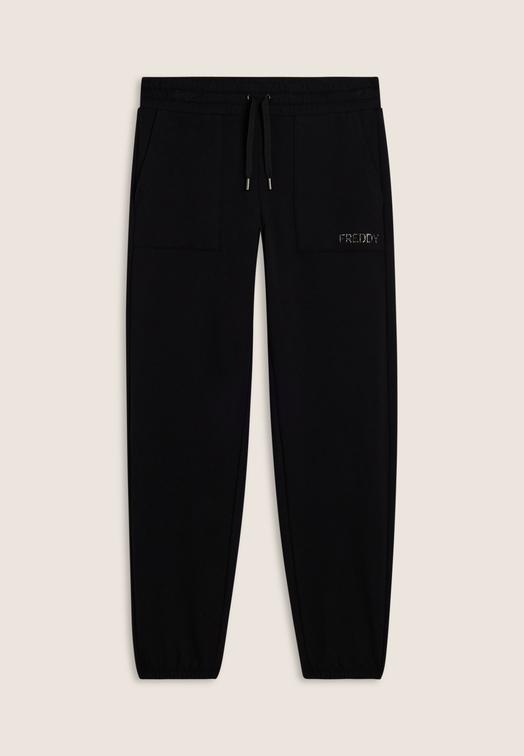 freddy-pantaloni-felpa-regular-con-fondo-elasticizzato-e-tasche image 6