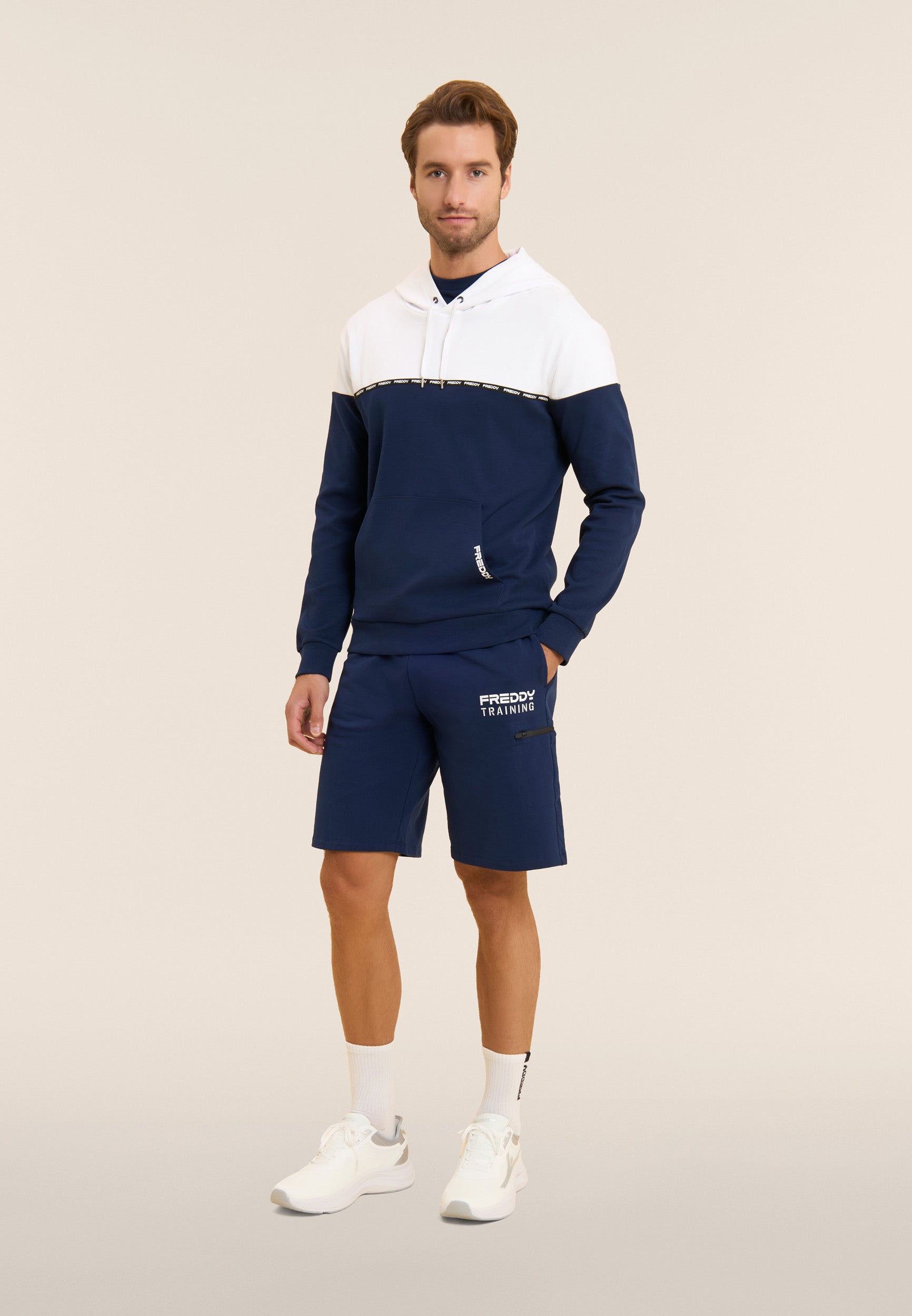freddy-shorts-uomo-training-con-tasca-zip image 2