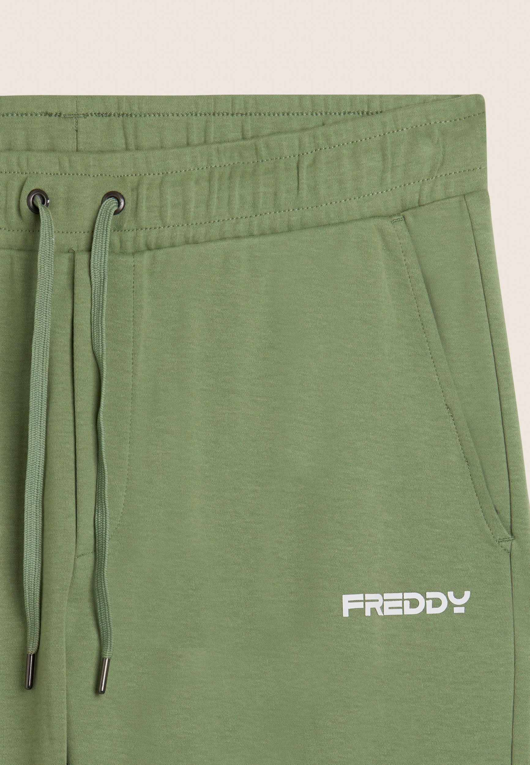 freddy-pantaloni-sportivi-cotone-gamba-dritta-con-coulisse-pantaloni-uomo-unisex image 7