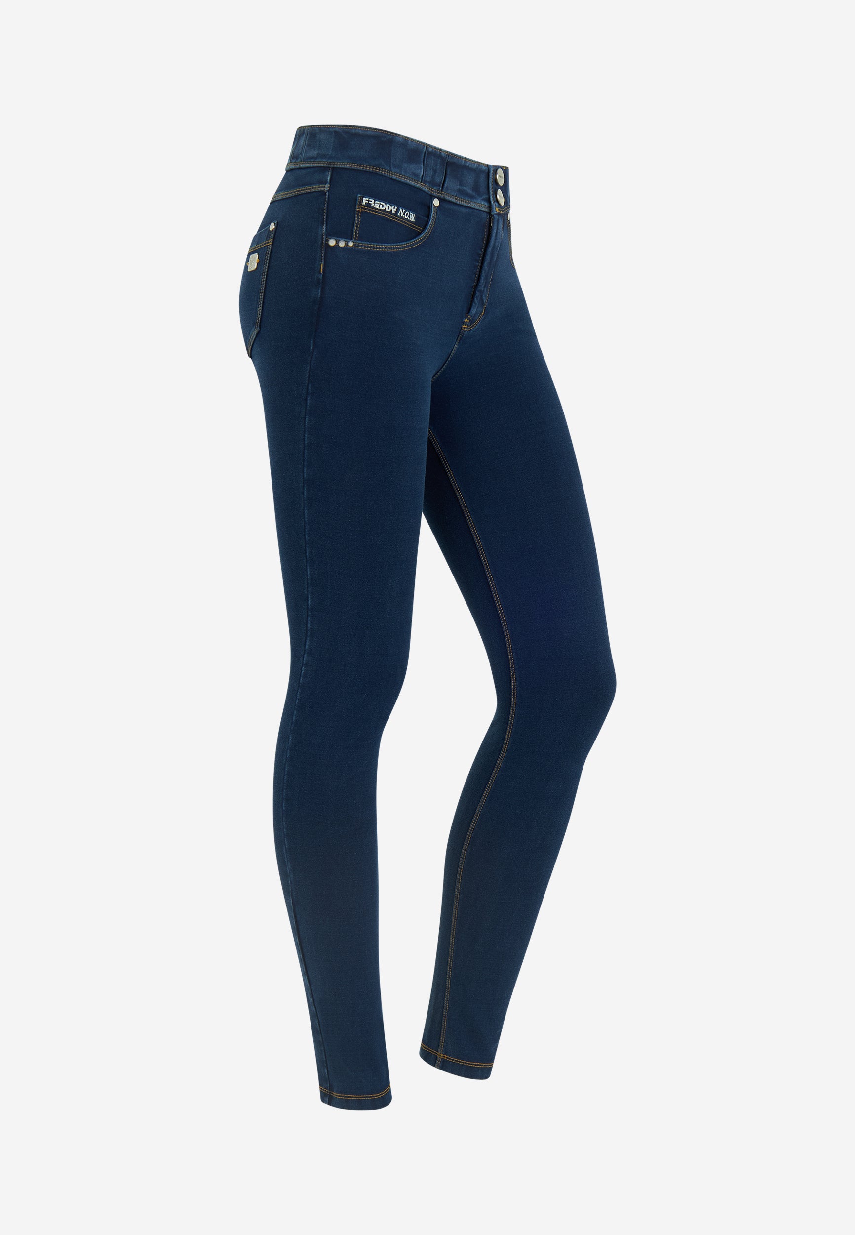 freddy-n-o-w-pants-pantalone-jeggings-skinny-vita-media-in-jersey-denim image 4