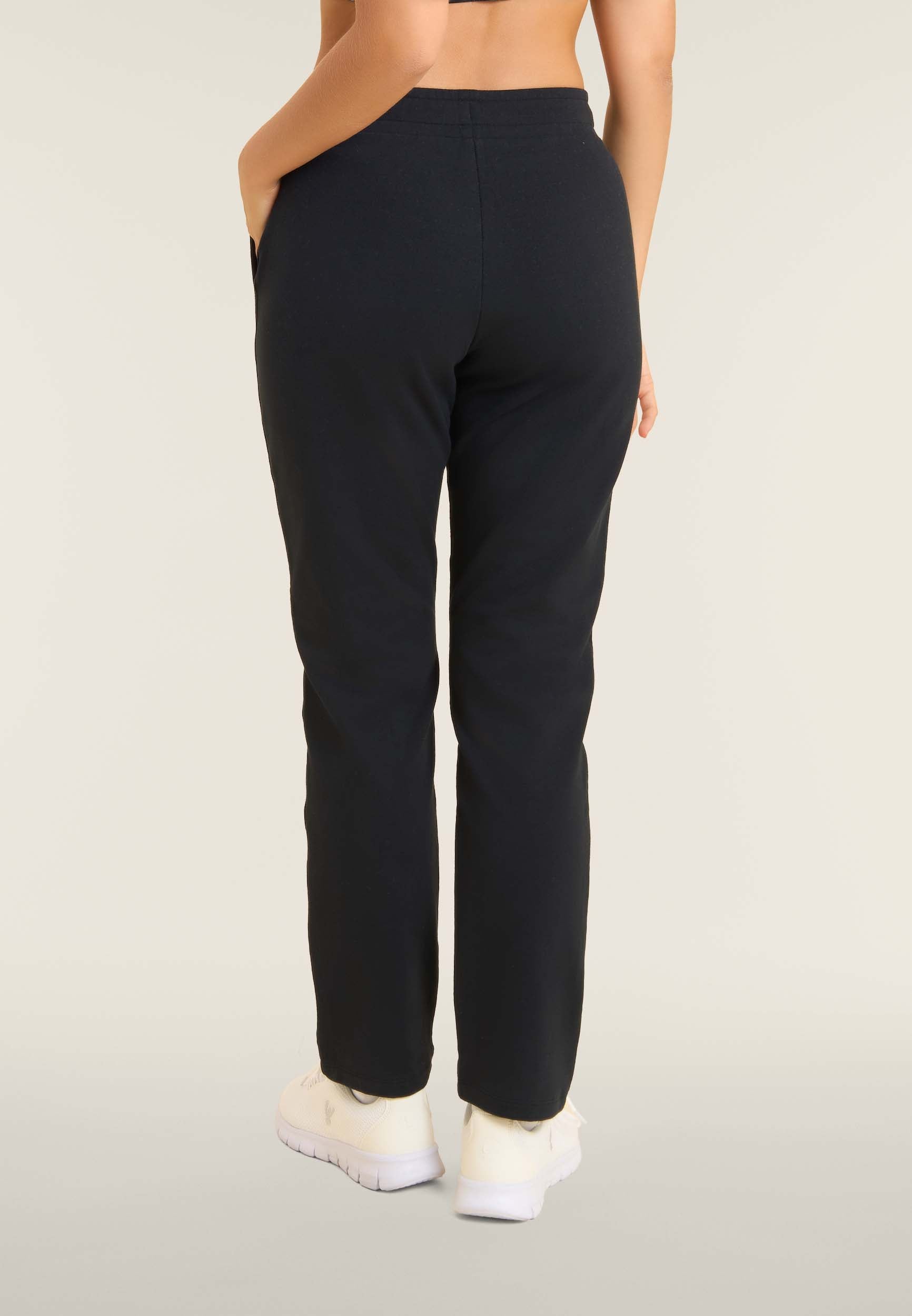 freddy-pantaloni-comfort-donna-gamba-dritta-con-stampa-laterale-mov-felpa-garzat image 3