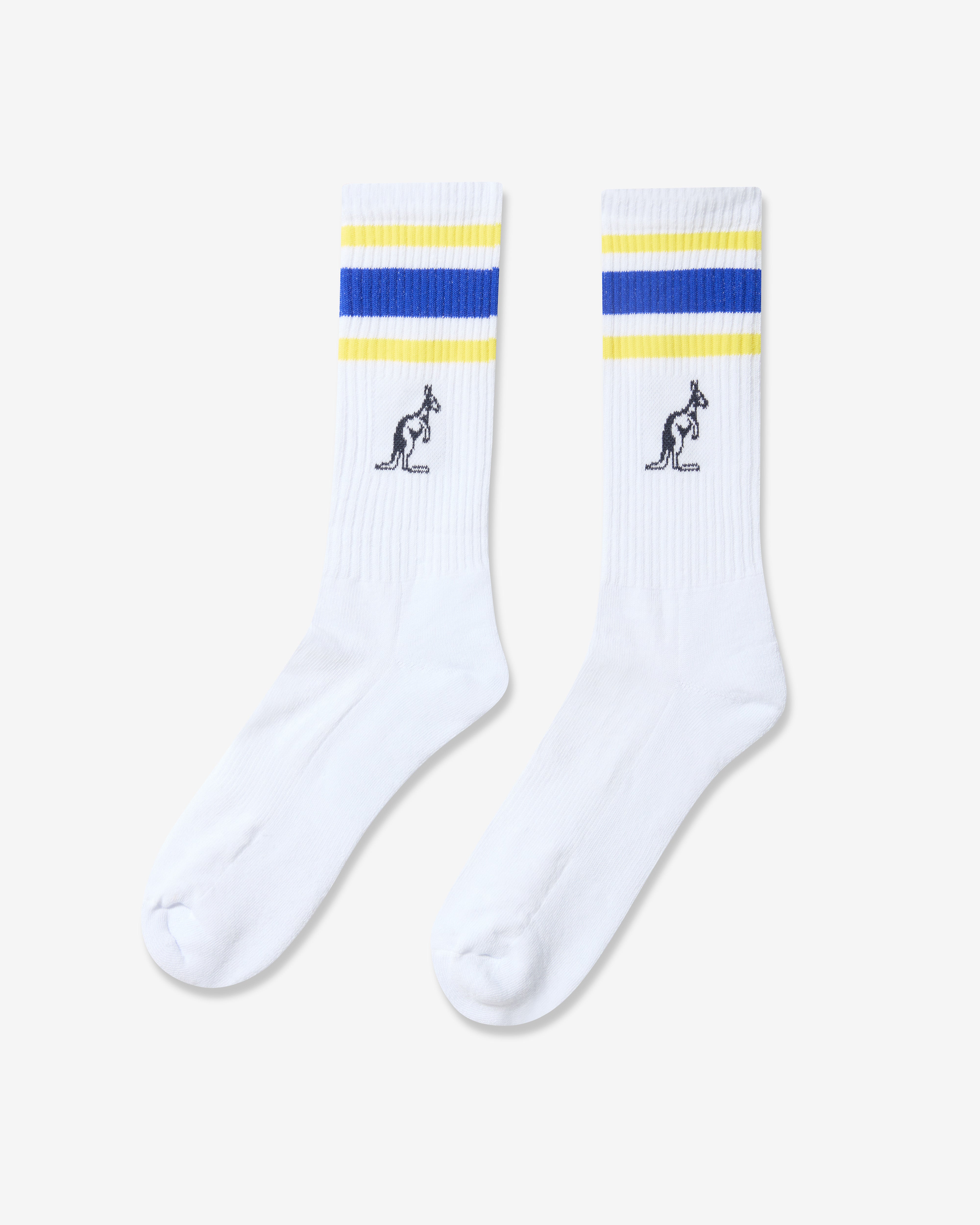 australian-stripes-socks-calze-tennis-in-cotone-a-righe image 1