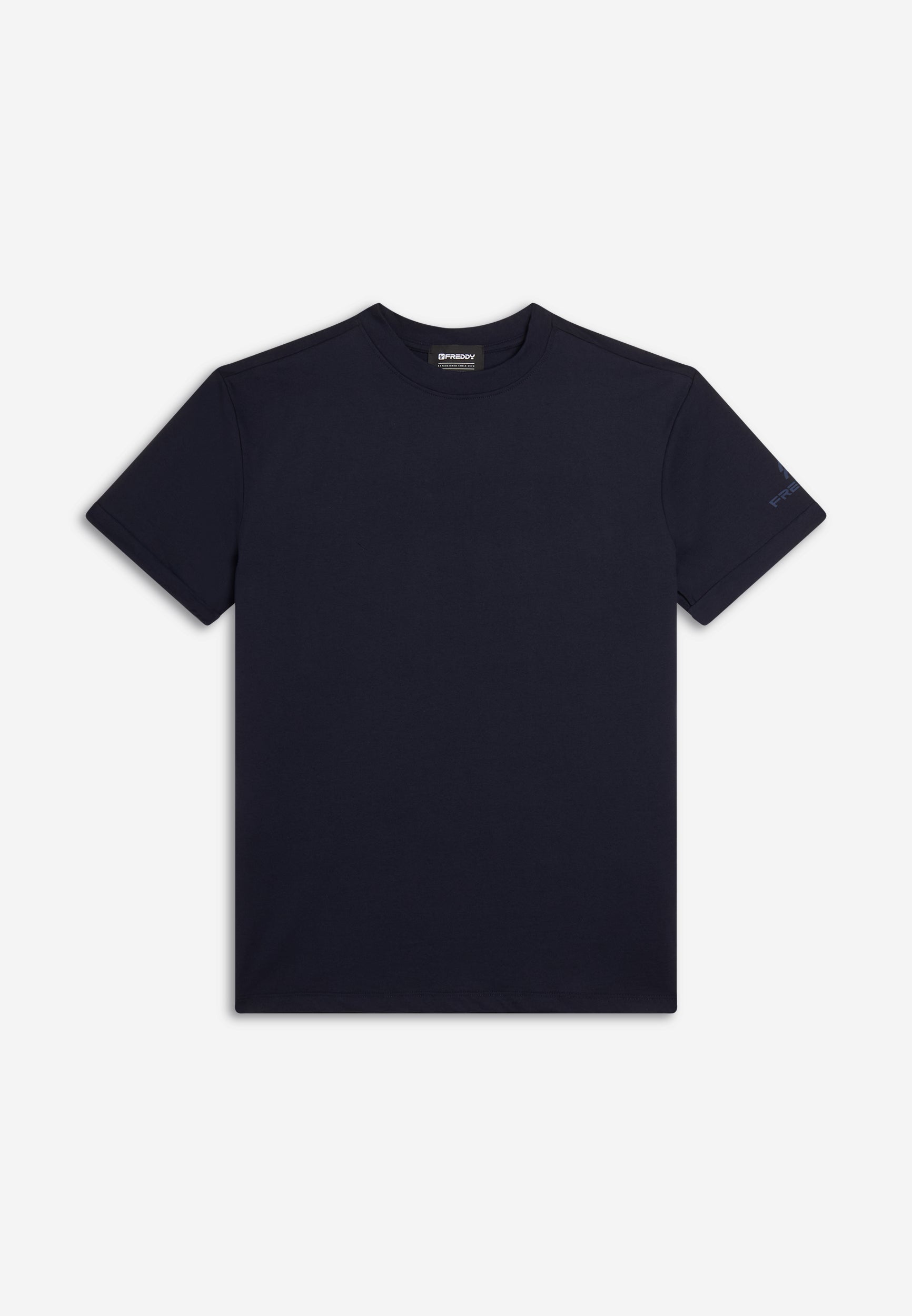 freddy-t-shirt-uomo-girocollo-regular-in-cotone-100 image 5