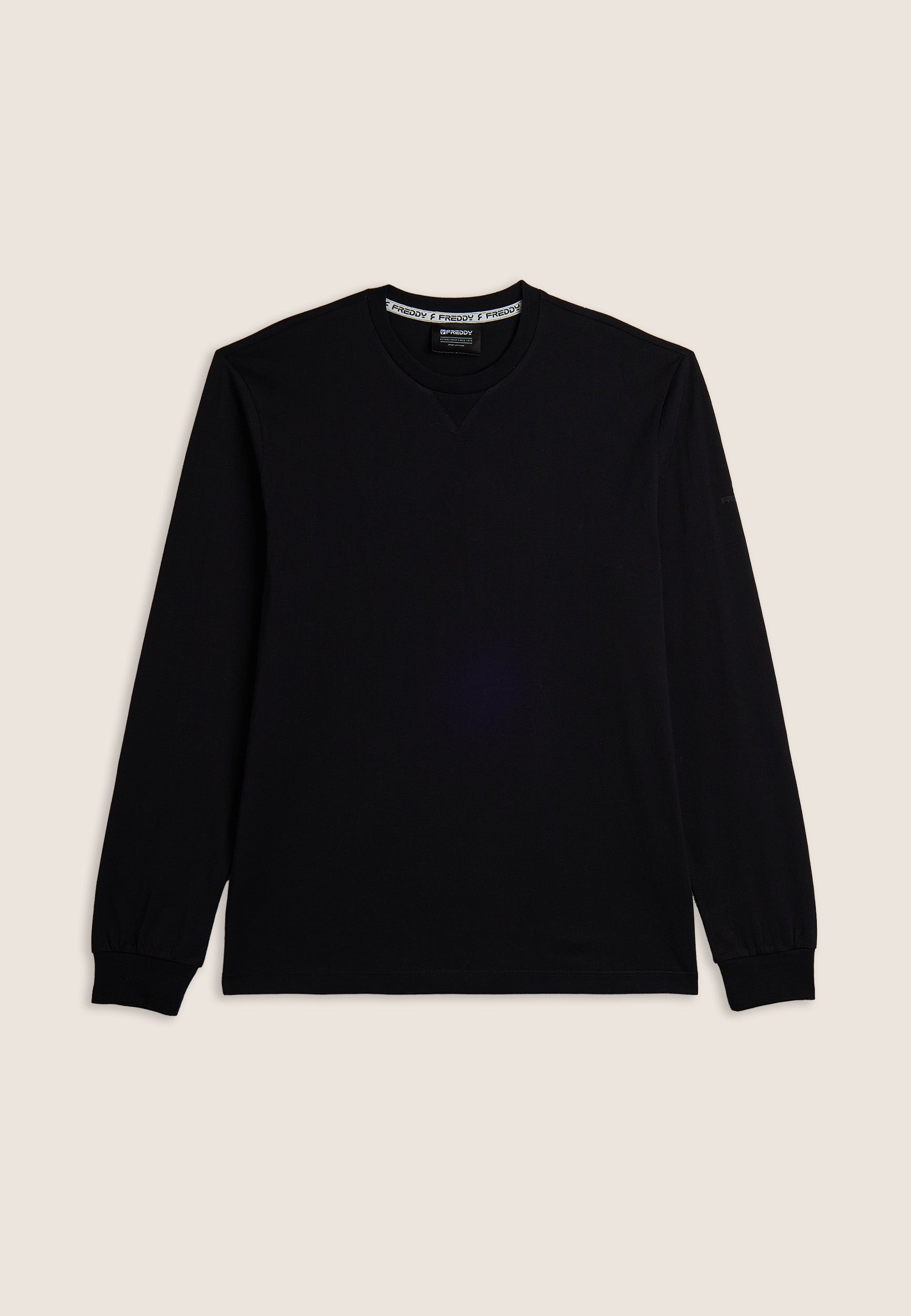 freddy-wr-up-t-shirt-manica-lunga-con-polsini-in-jersey-cotone image 1