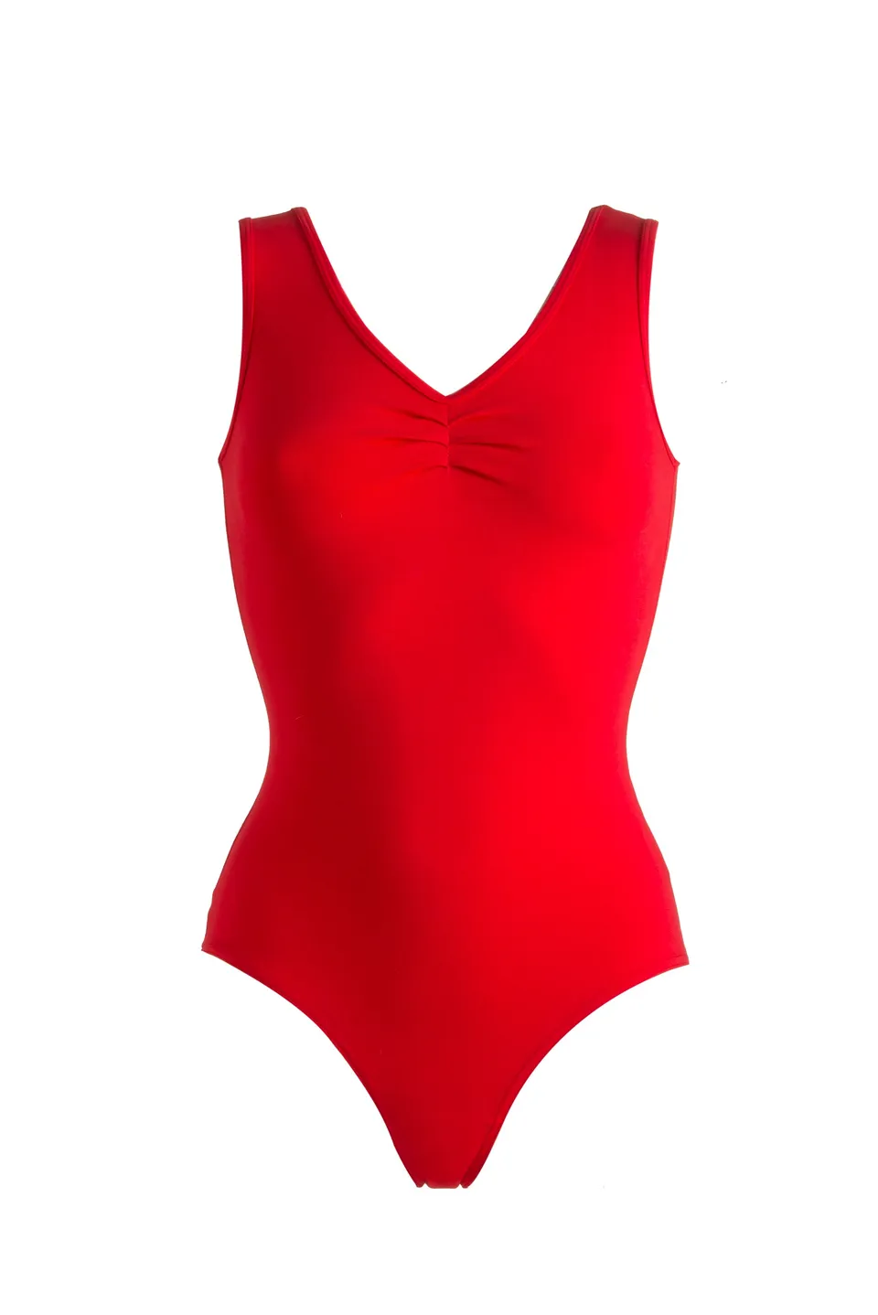 deha-t02002-body-canotta-a-v-rosso image 1