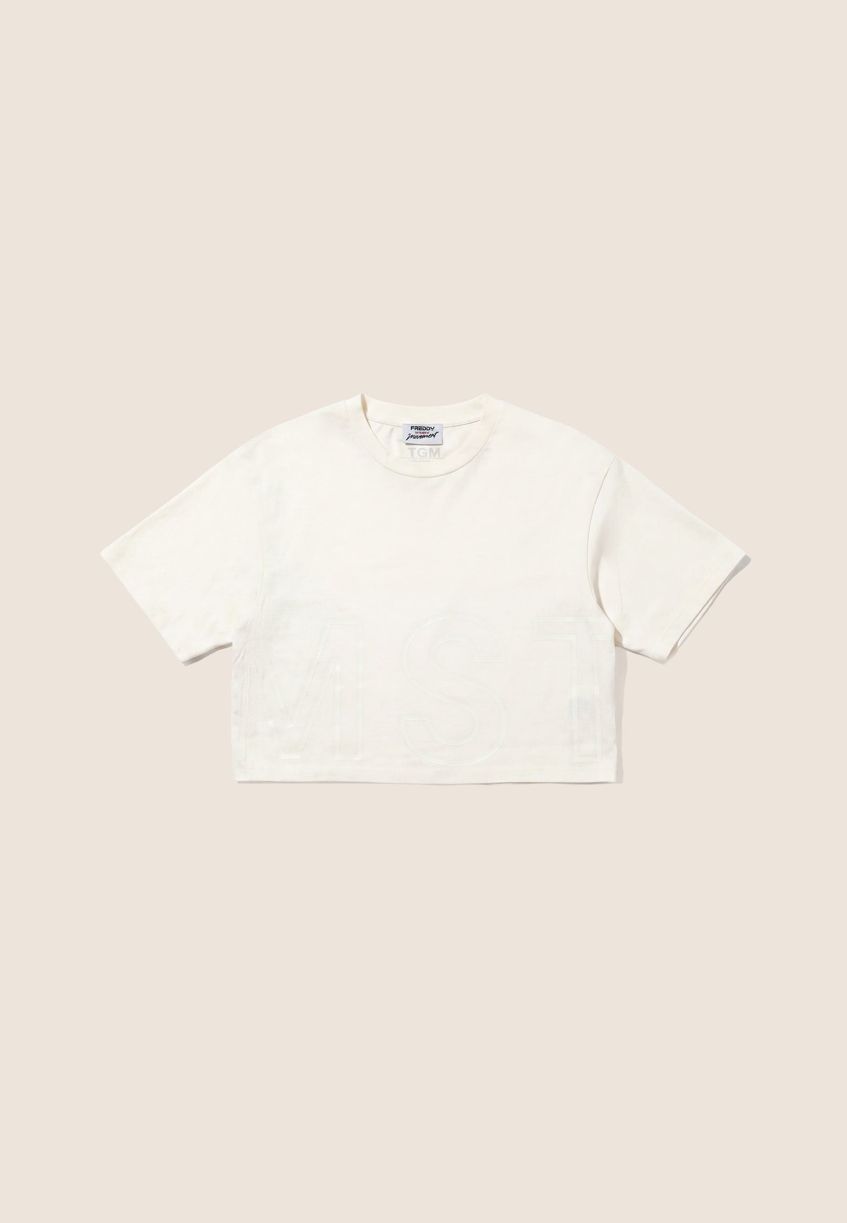 freddy-t-shirt-cropped-donna-comfort-con-maxi-stampa image 5