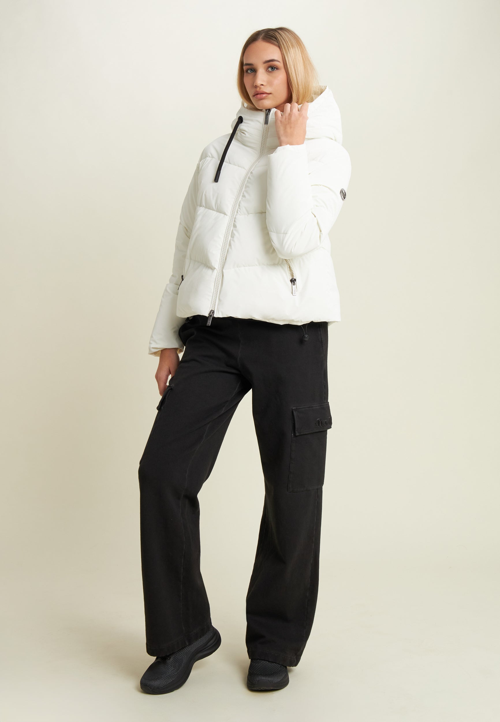 freddy-pantaloni-cargo-wide-leg-tinta-a-freddo image 5