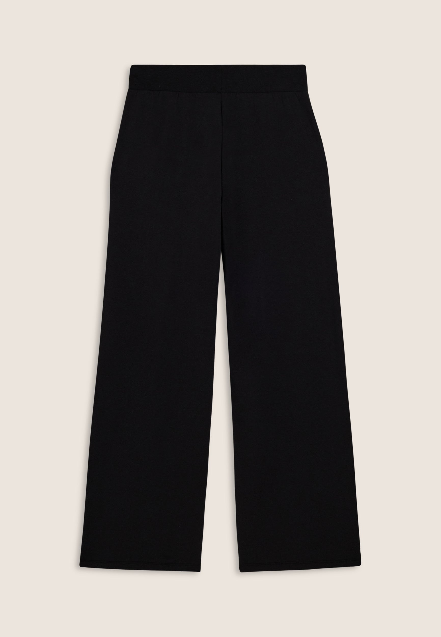 freddy-pantaloni-wide-leg-donna-con-logo-in-strass-bicolore image 6