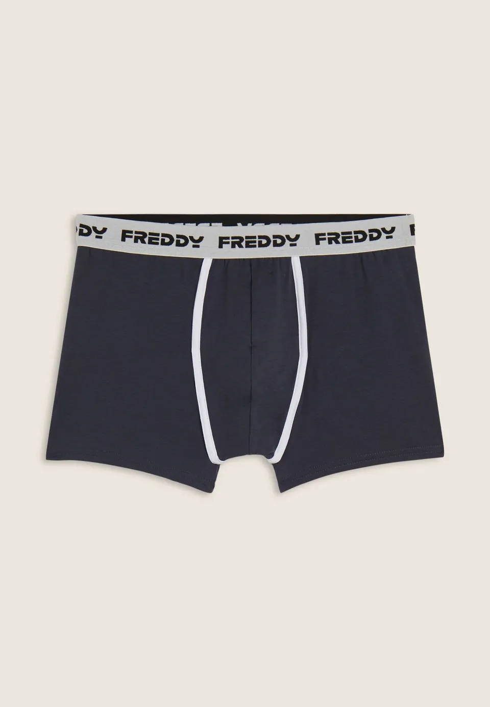 freddy-boxer-uomo-aderenti-gamba-corta-elastico-jacquard-logo image 1