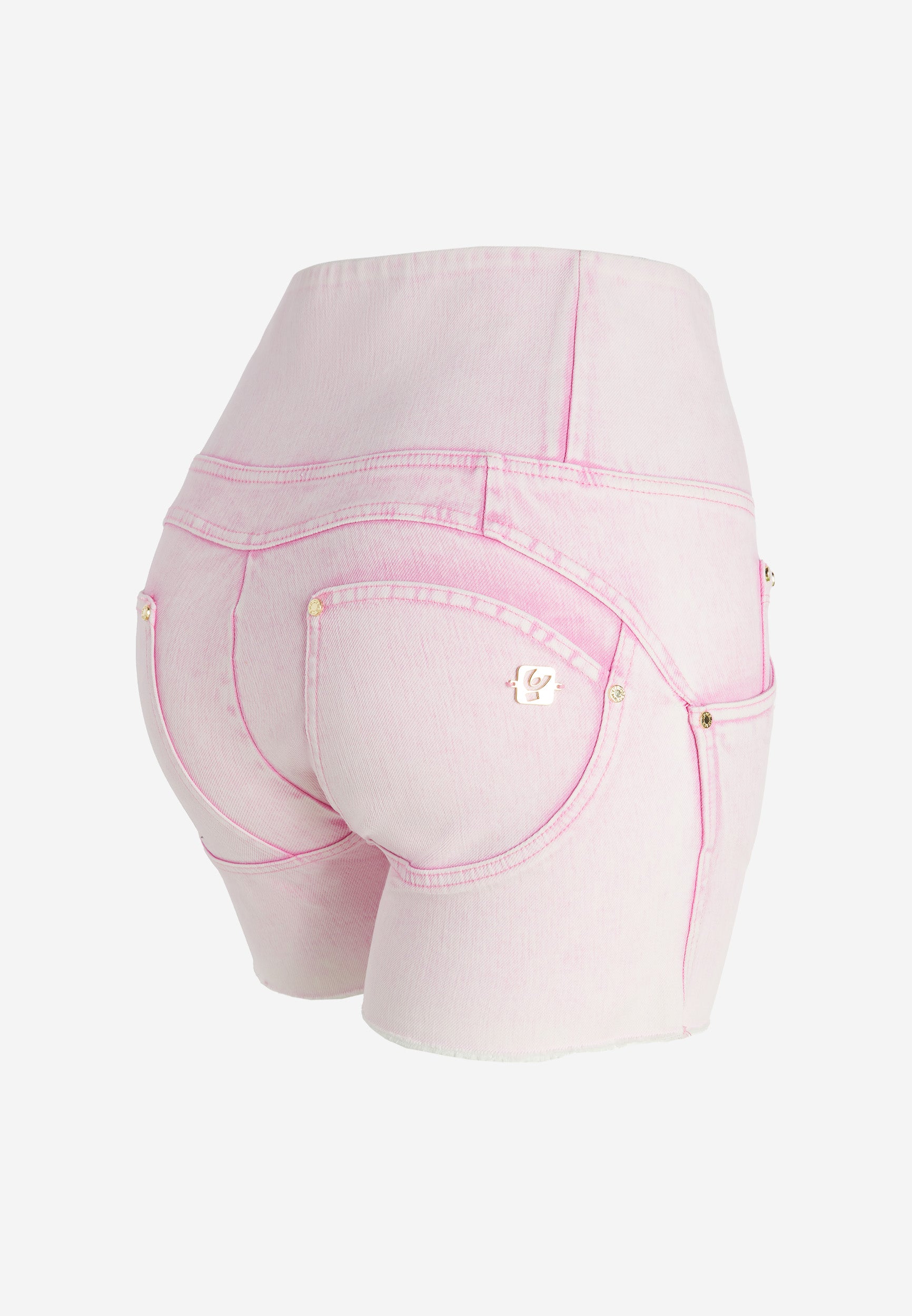 freddy-wr-up-shorts-push-up-vita-alta-in-bull-denim-ice-wash image 8