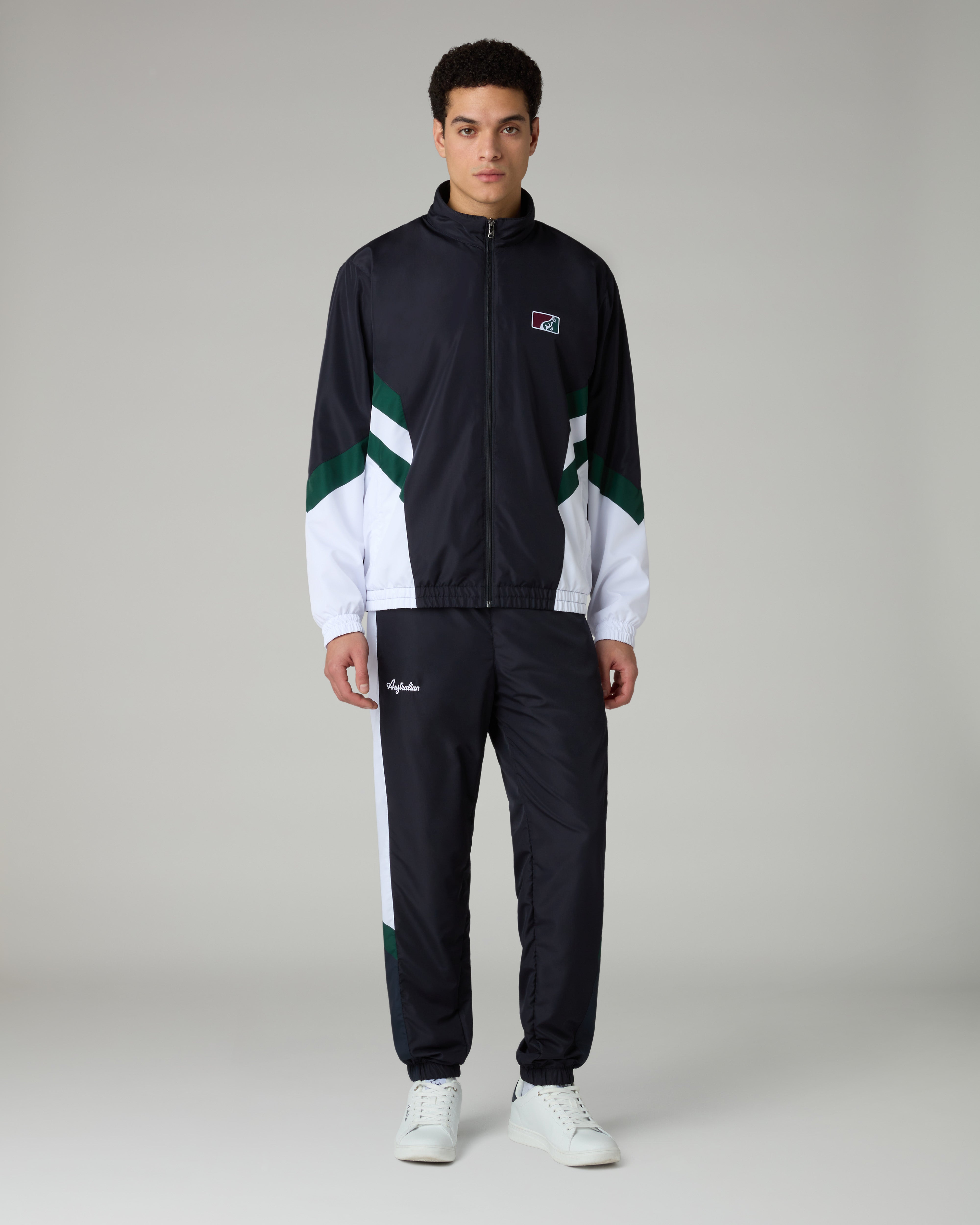 australian-classic-tracksuit-tuta-smash-foderata-blu-navy image 1