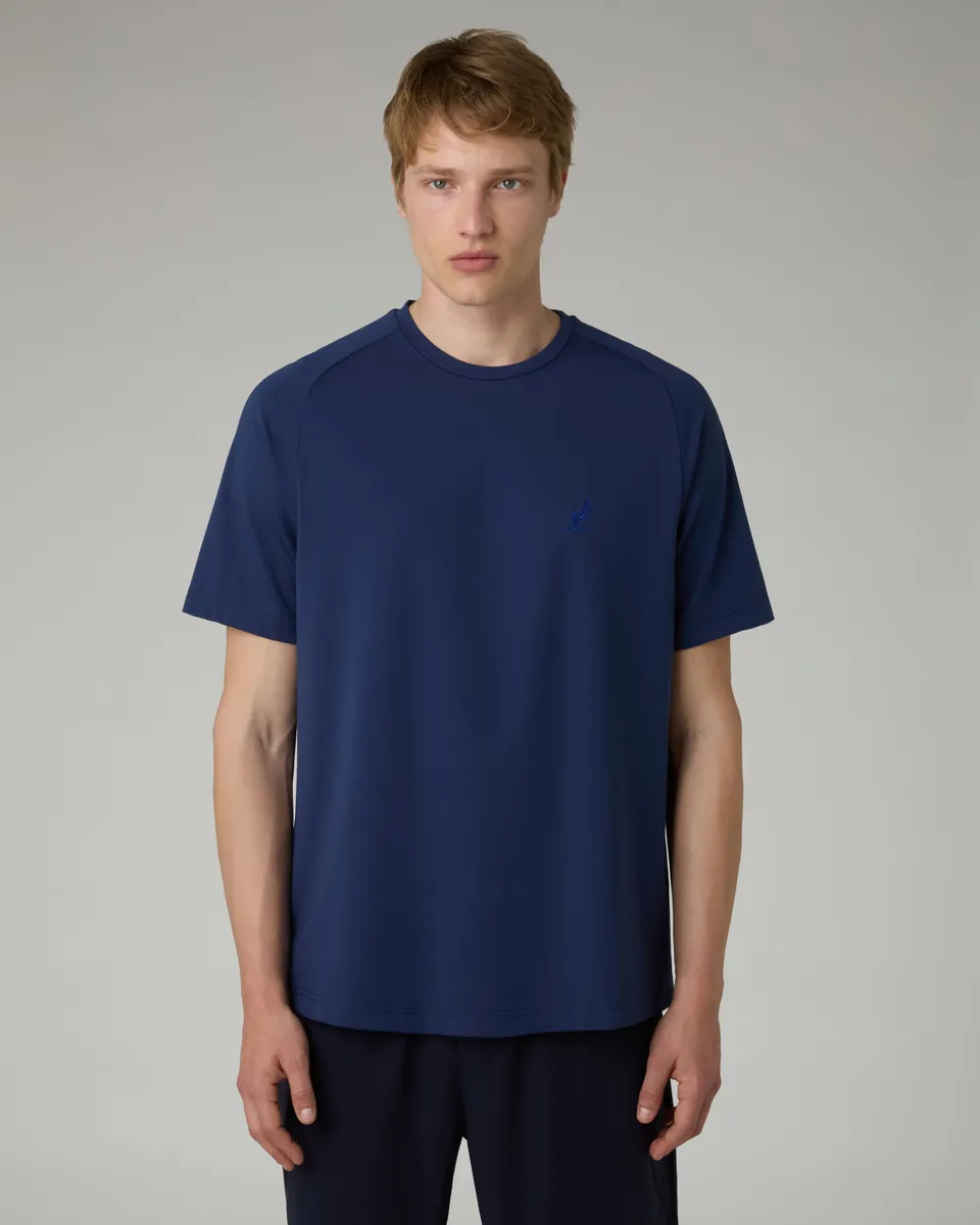 australian-poison-t-shirt-flow-blu-cosmo-regular-fit-made-in-italy image 1