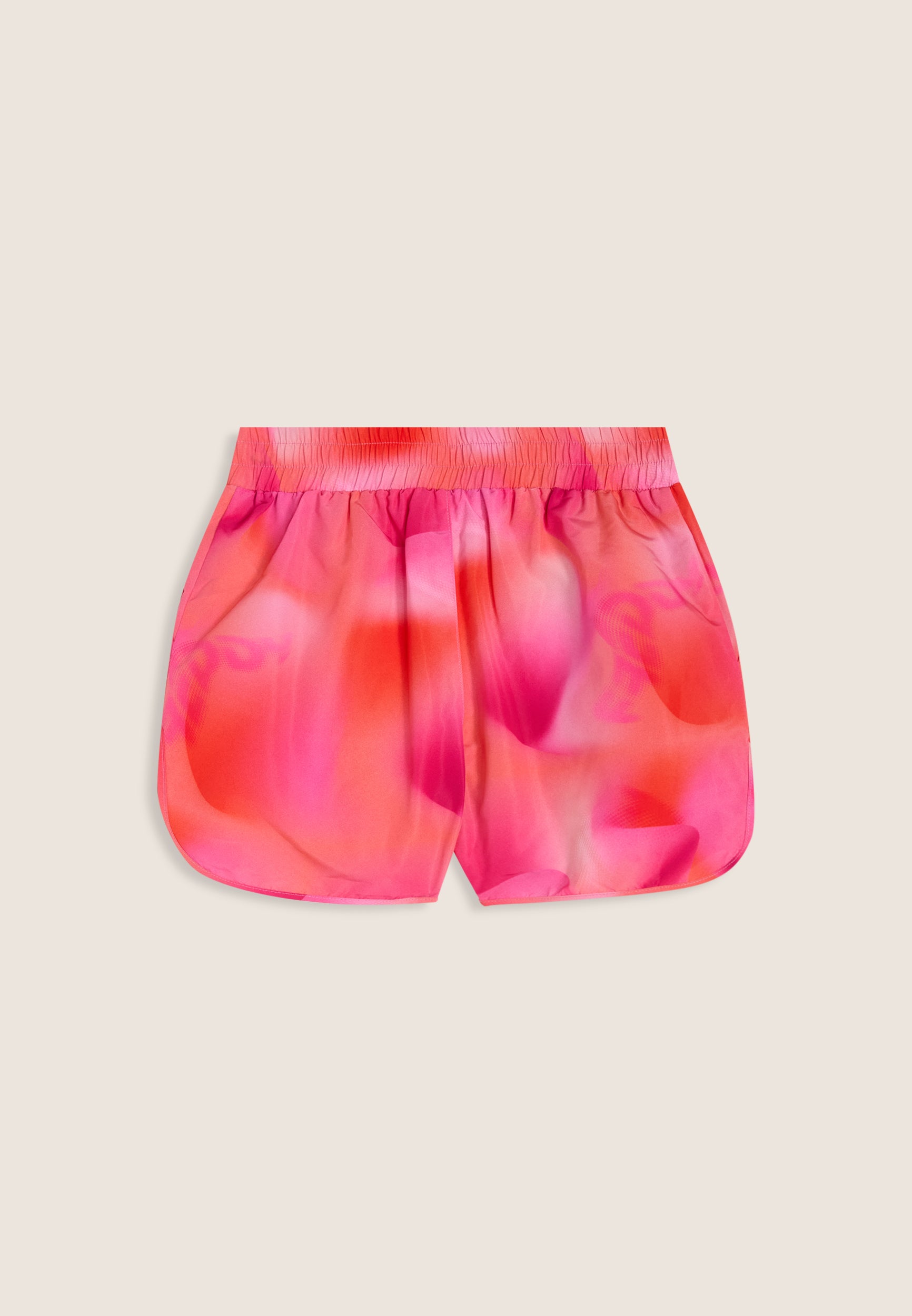 freddy-pantaloncini-bambina-tessuto-tecnico-rosa-arancio image 2