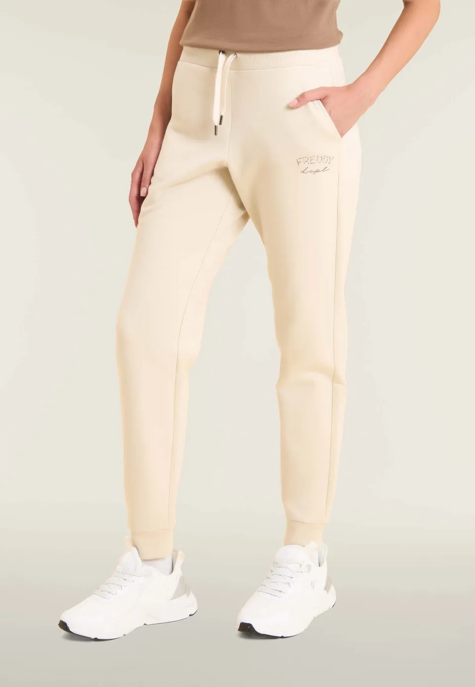 freddy-pantaloni-sportivi-con-fondo-a-polsino-e-coulisse image 1