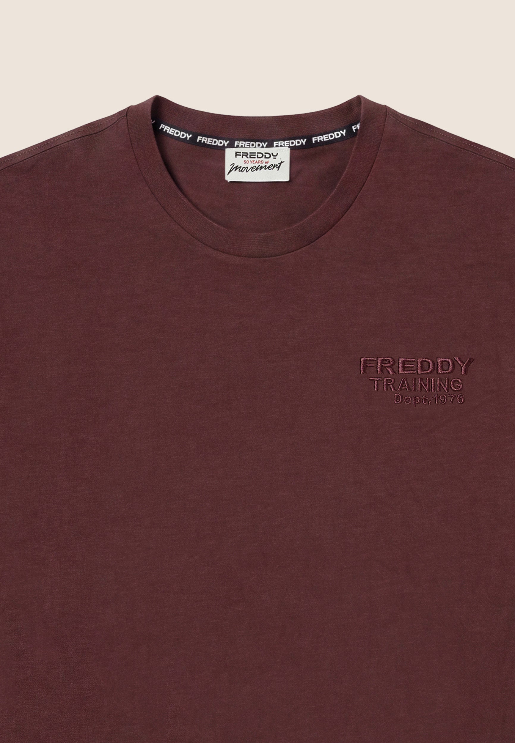 freddy-t-shirt-uomo-regular-fit-jersey-cotone-100-training-dept image 7