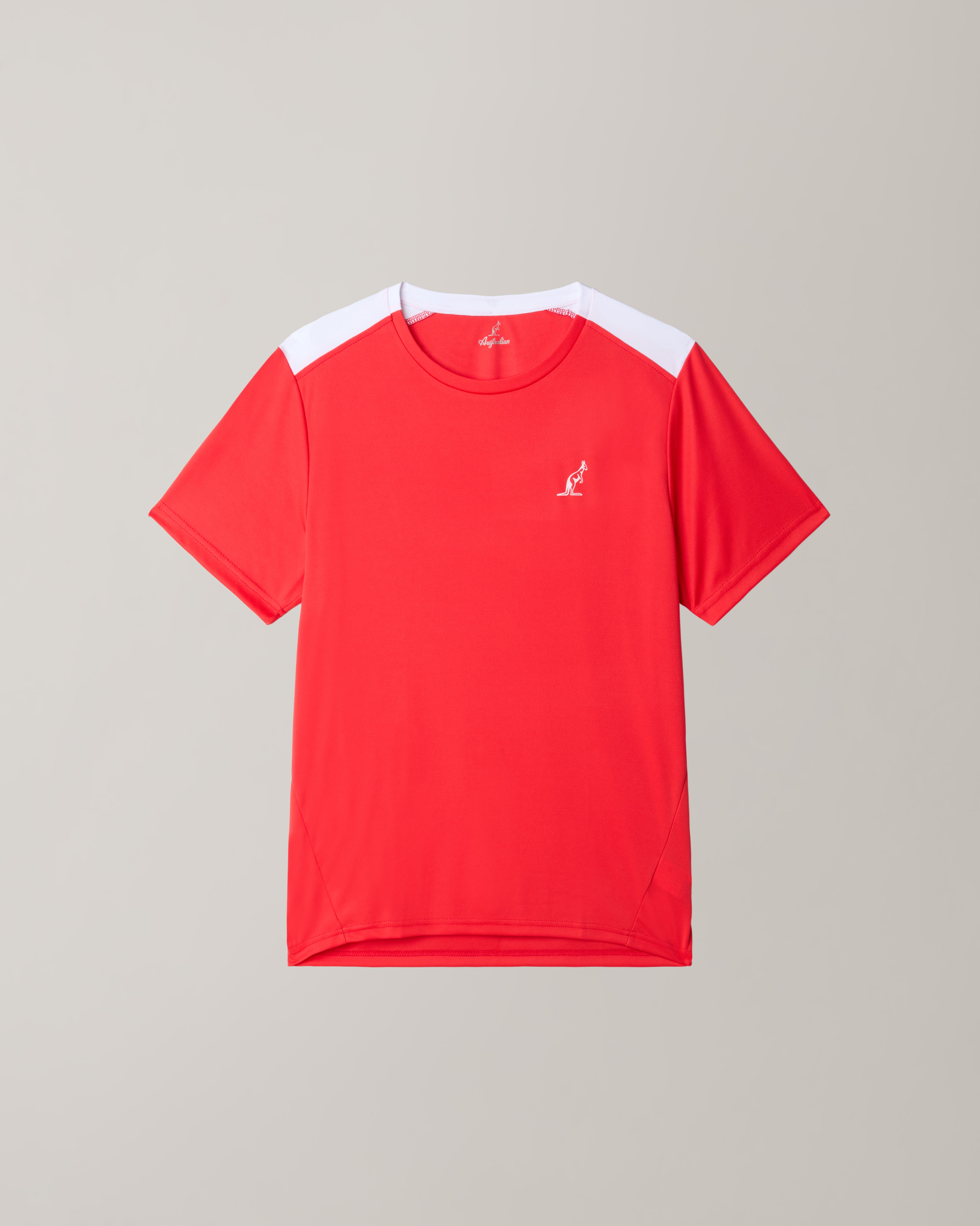 australian-energy-t-shirt-ace-tennis-t-shirt-rosso-vivo image 5