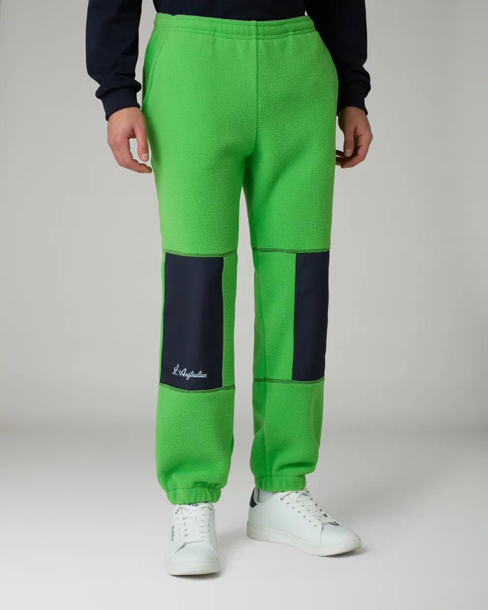 australian-color-block-pantalone-tuta-in-pile-made-in-italy image 1