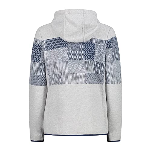 cmp-knit-tech-m-lange-fleece-giacca-donna-con-cappuccio-fisso-full-zip image 6